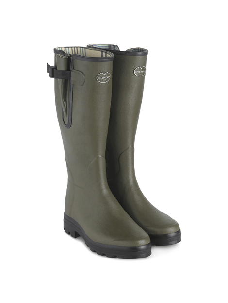 Le Chameau Vierzon Jersey - Premium Waterproof Rubber Boots for Men & Women - Ideal for Hunting, Hiking, and Outdoor Adventures