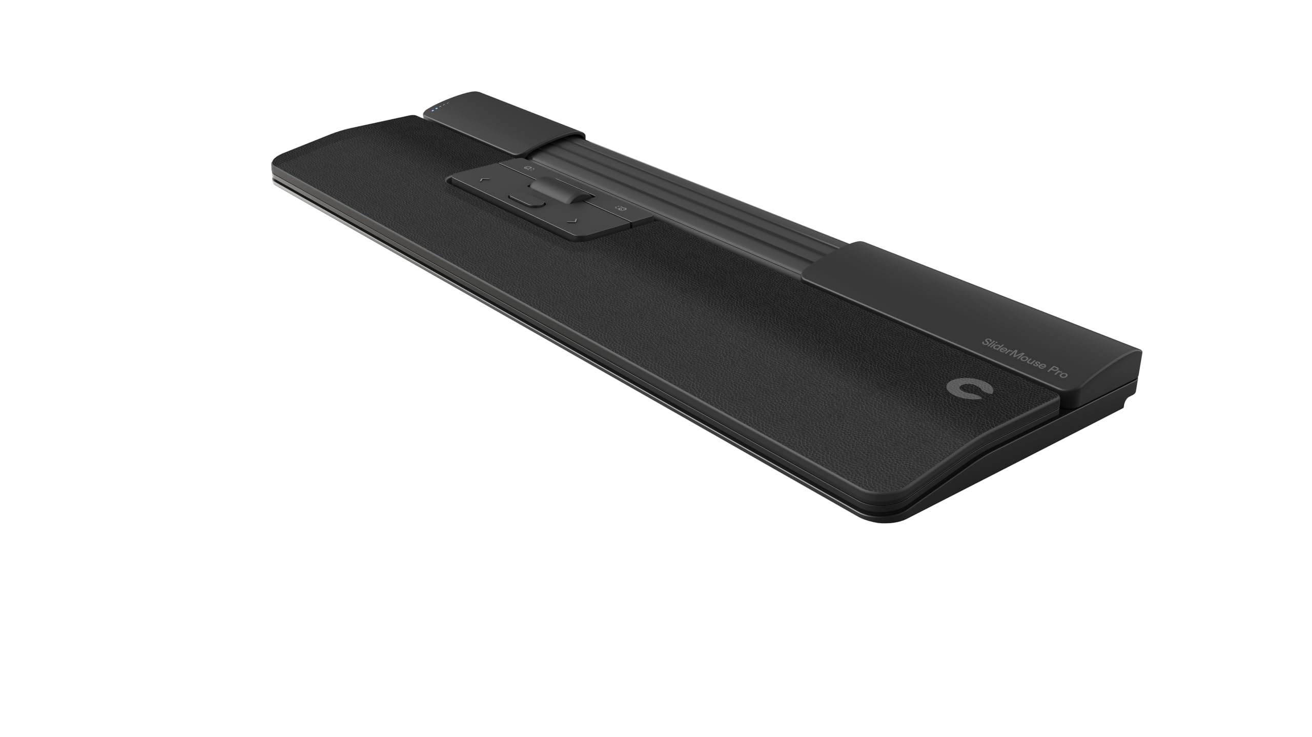 Contour Design Slider Mouse Pro - Wireless Ergonomic Mouse for Laptop & Desktop with Programmable Buttons, Slim Design, Plug & Play - Mac & PC Compatible (Vegan Leather) - Perfect for Office Work, Gaming & Graphic Design