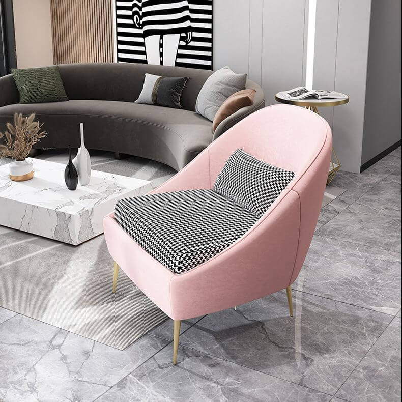 Comfortable Armless Upholstered Chair for Living Room - 31.5