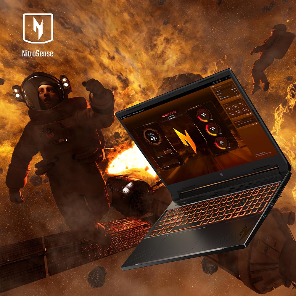 Acer Nitro V Gaming Laptop - Intel Core i7-14650HX, NVIDIA RTX 4060 (233 AI TOPS), 16