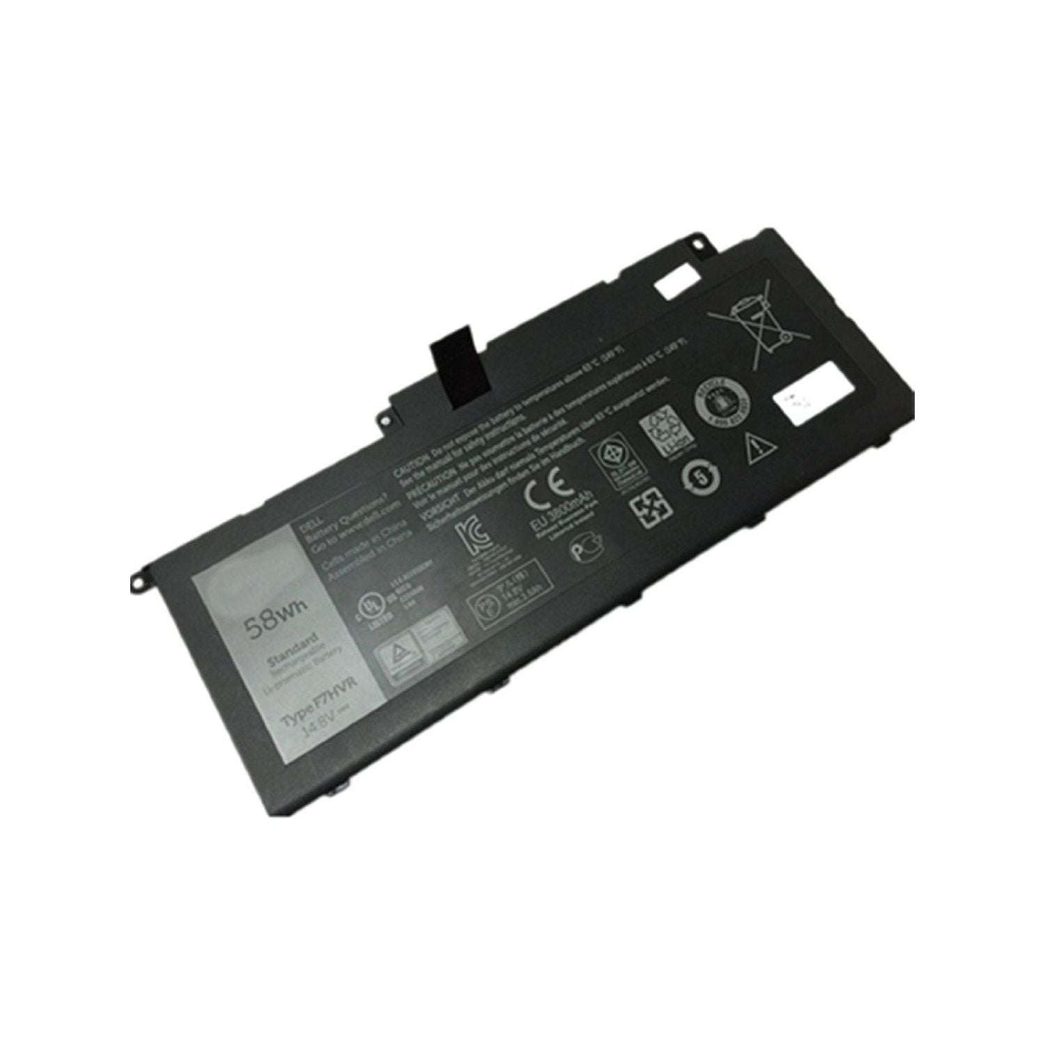 Original Dell Inspiron 15 7537 Replacement Battery 58Wh - Long-Lasting Power for Laptop, Work & Travel | Compatible with Inspiron 15 7000 Series