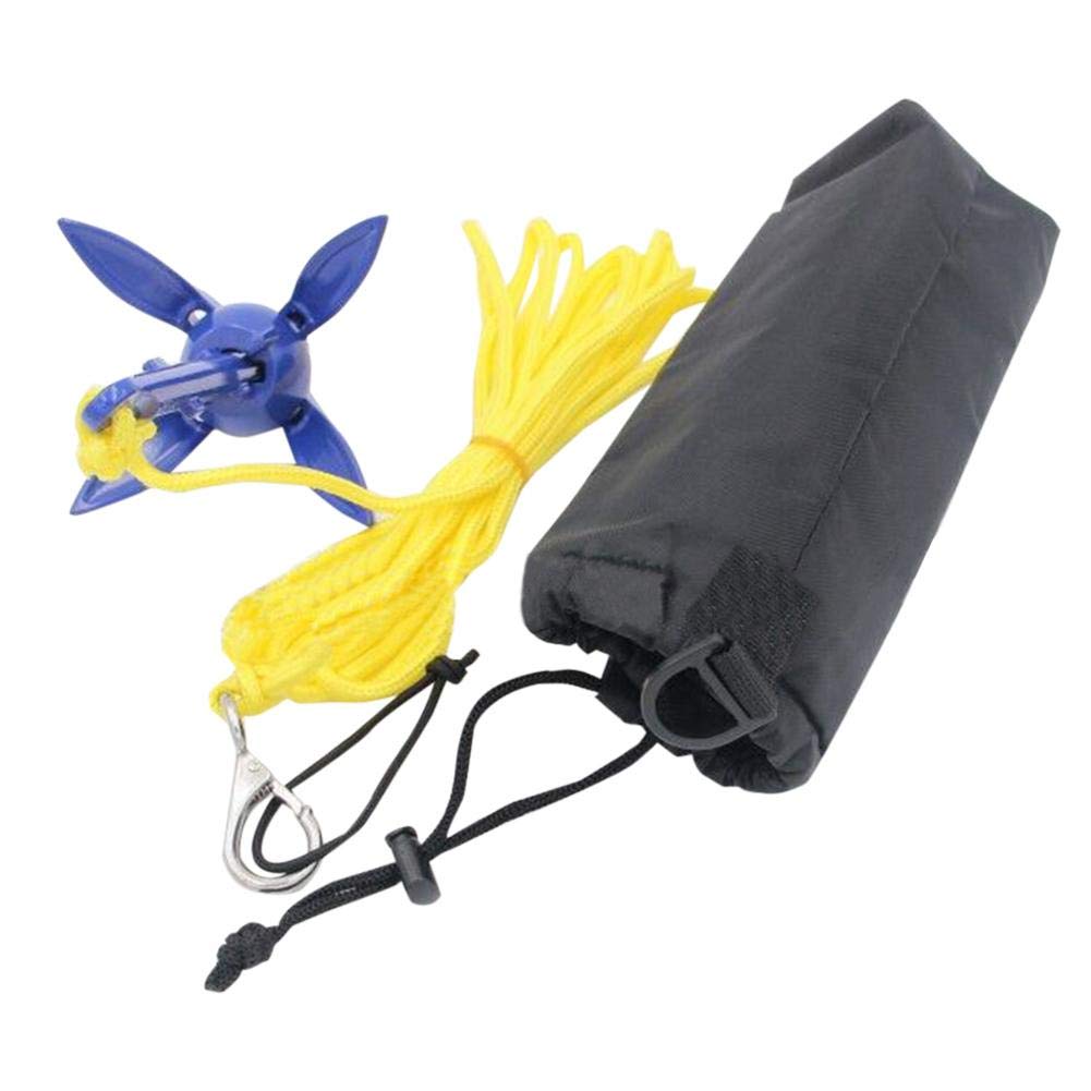 Premium Kayak Anchor Kit - Heavy Duty Paddle Board & Boat Anchor for Kayaks, Canoes, Motorboats | Secure Fishing, Camping & Water Sports Gear
