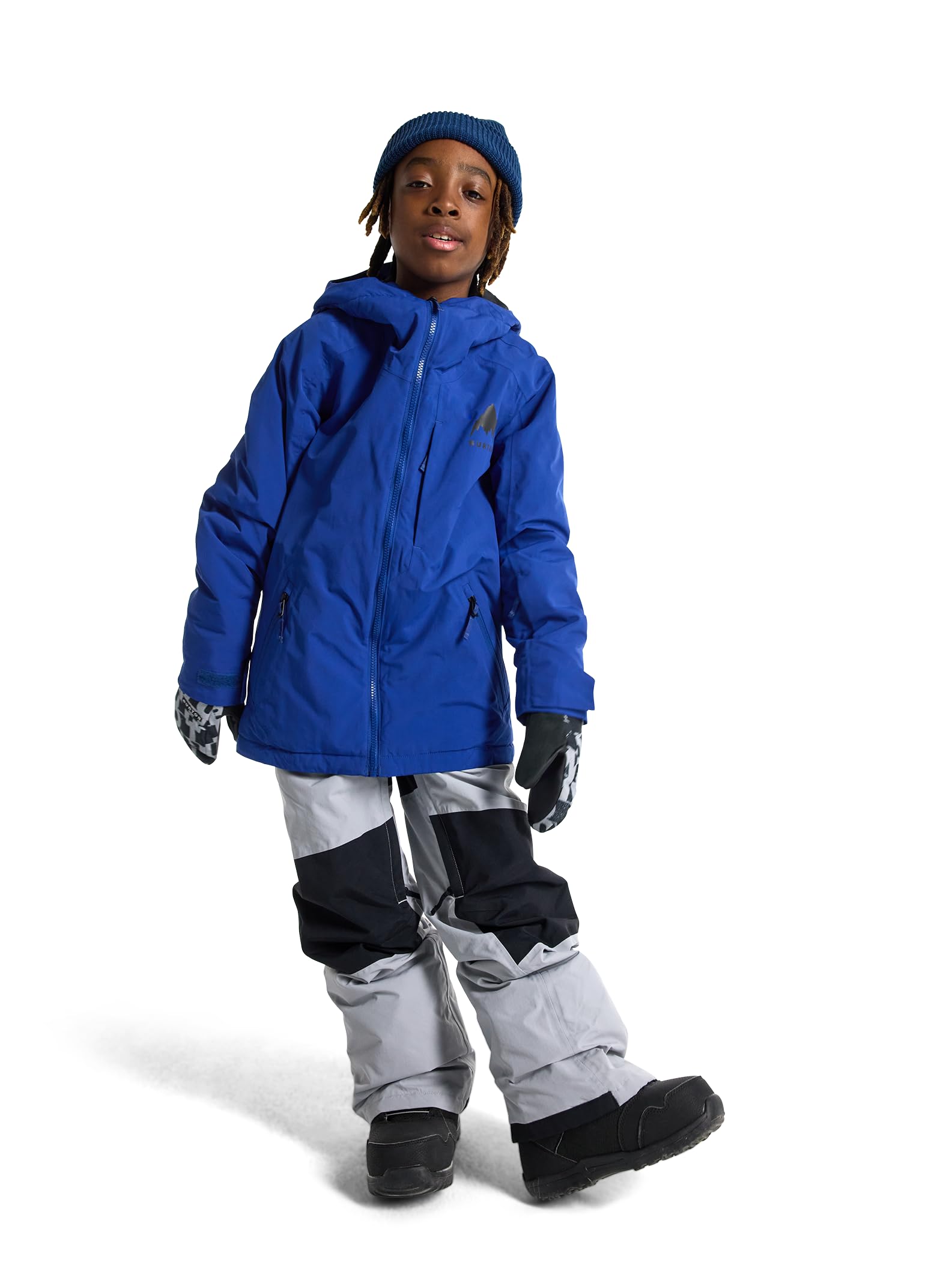 Burton Kids' Hillslope Jacket - Waterproof Snow Jacket for Boys & Girls - Winter Outdoor Skiing & Snowboarding Gear