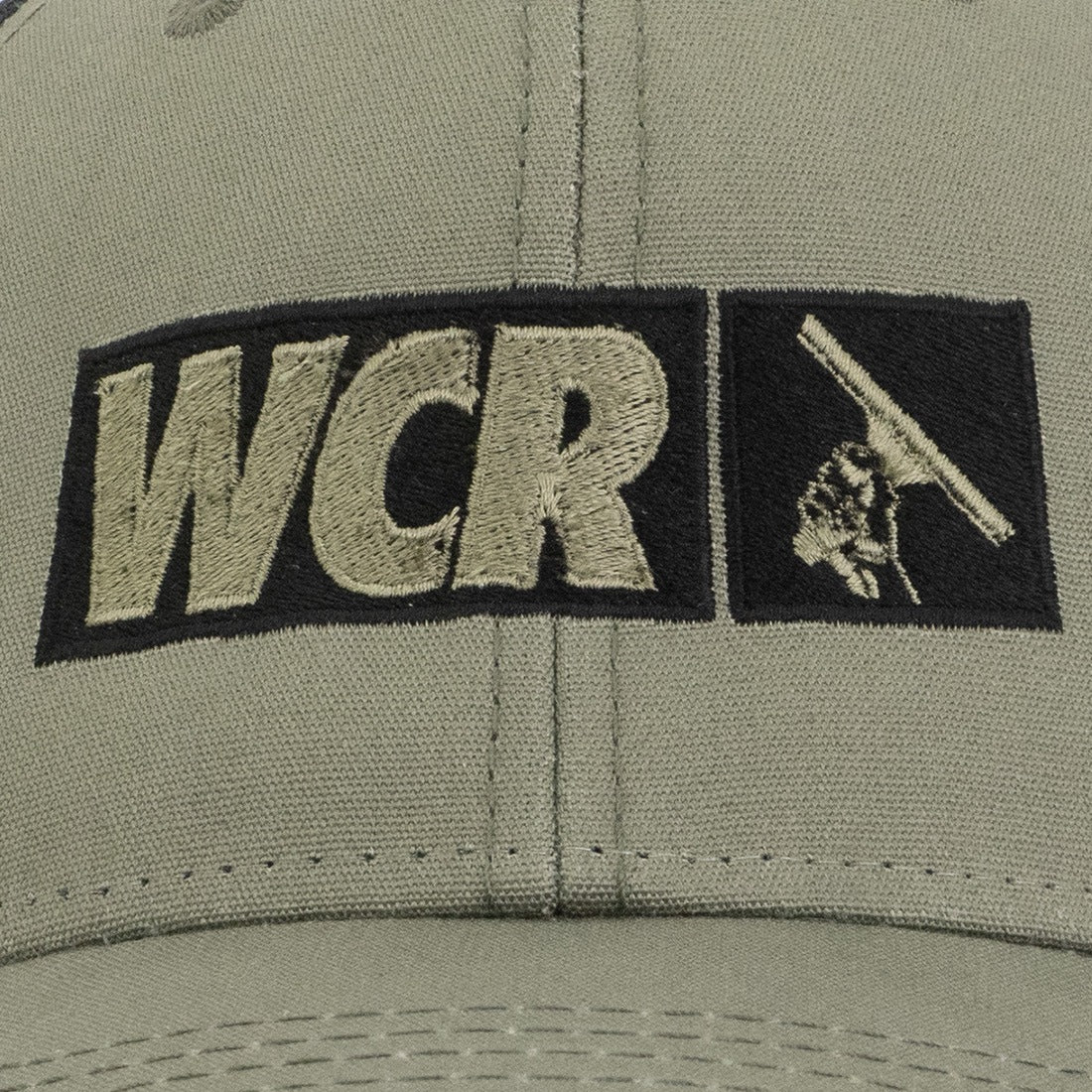 WCR Military Green Trucker Cap - Adjustable Snapback Hat for Men & Women | Outdoor, Hiking, Camping, Casual Wear