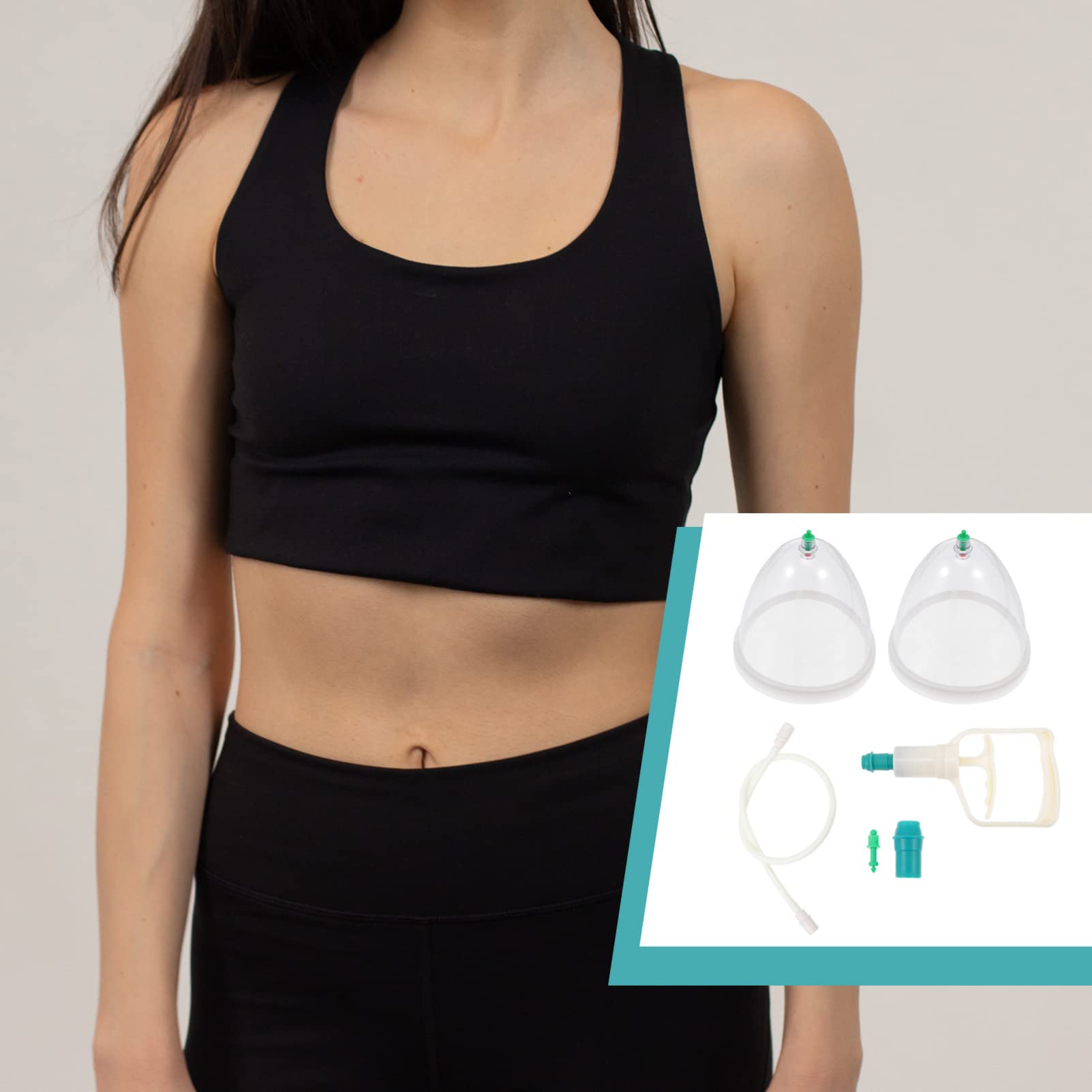 Professional Chinese Cupping Massage Therapy Set - Acupoint & Breast Vacuum Cups for Body Relaxation & Acupressure Treatment | Pain Relief, Muscle Recovery & Spa Relaxation at Home