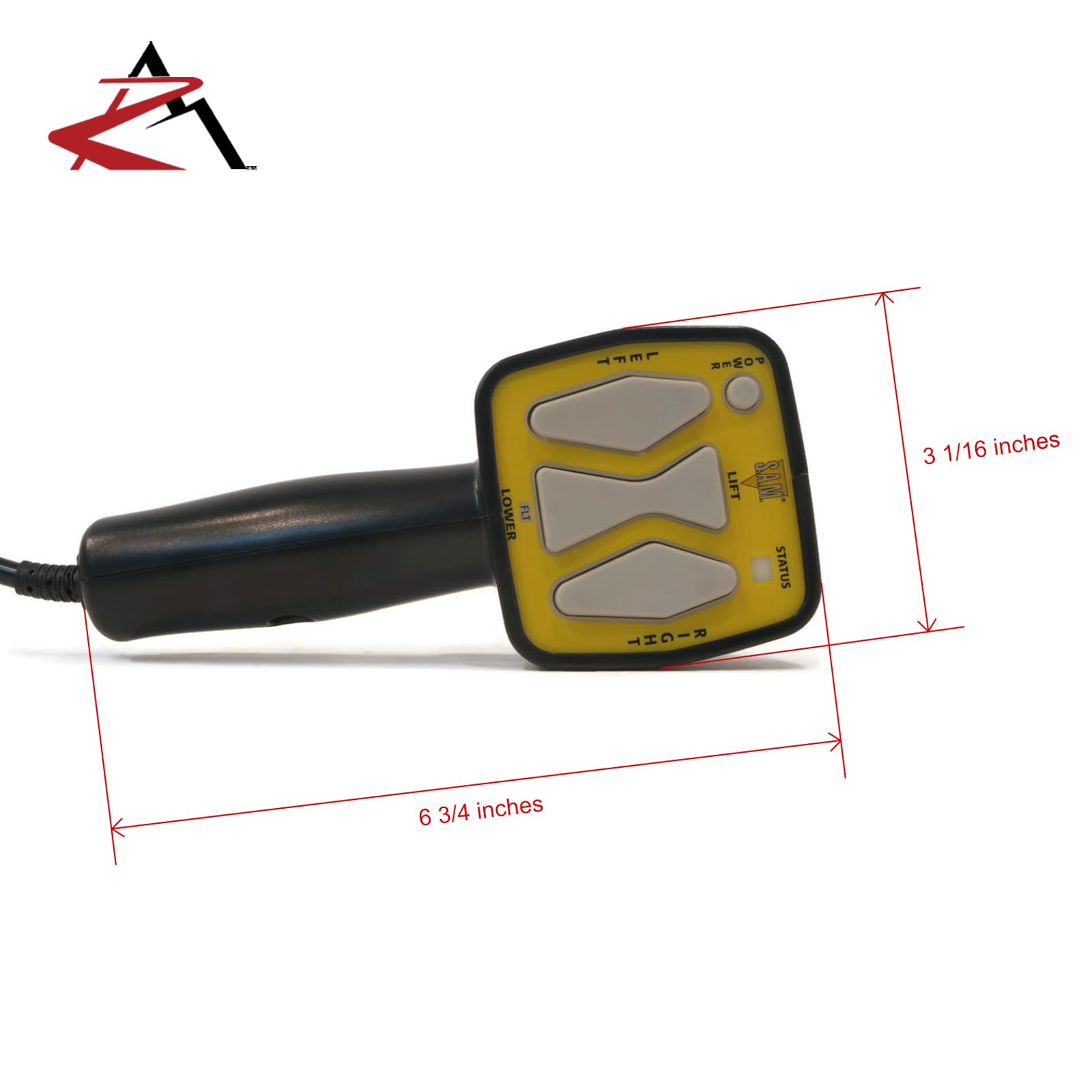Meyer #22154 Replacement Handheld Snow Plow Controller Switch - Durable & Weatherproof for Winter Snow Removal & Truck Plowing