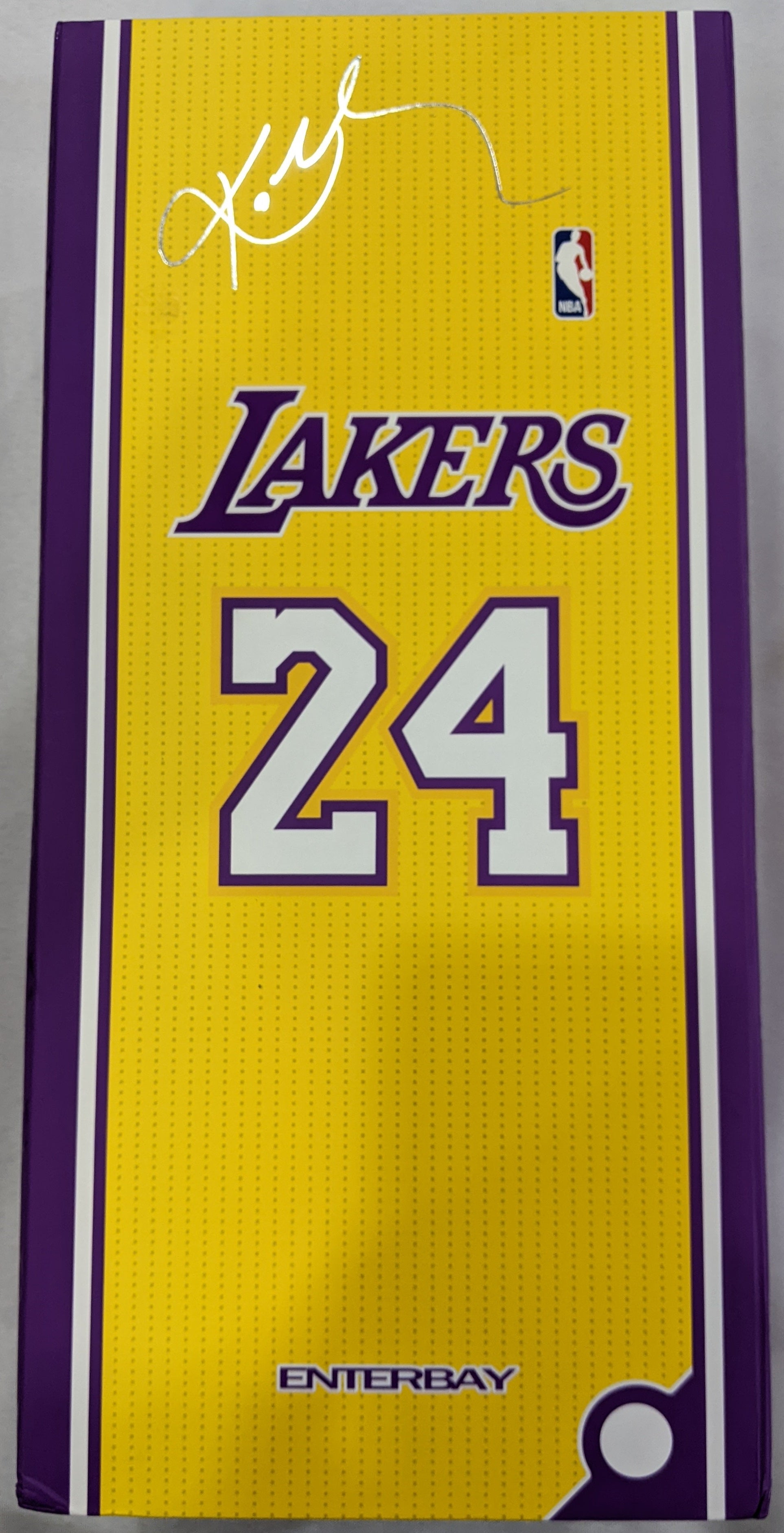 Enterbay 1/6 Scale NBA Los Angeles Lakers Kobe Bryant Action Figure Collectible - Real Masterpiece Series - Perfect for Basketball Fans & Collectors - Display in Home Office or Man Cave