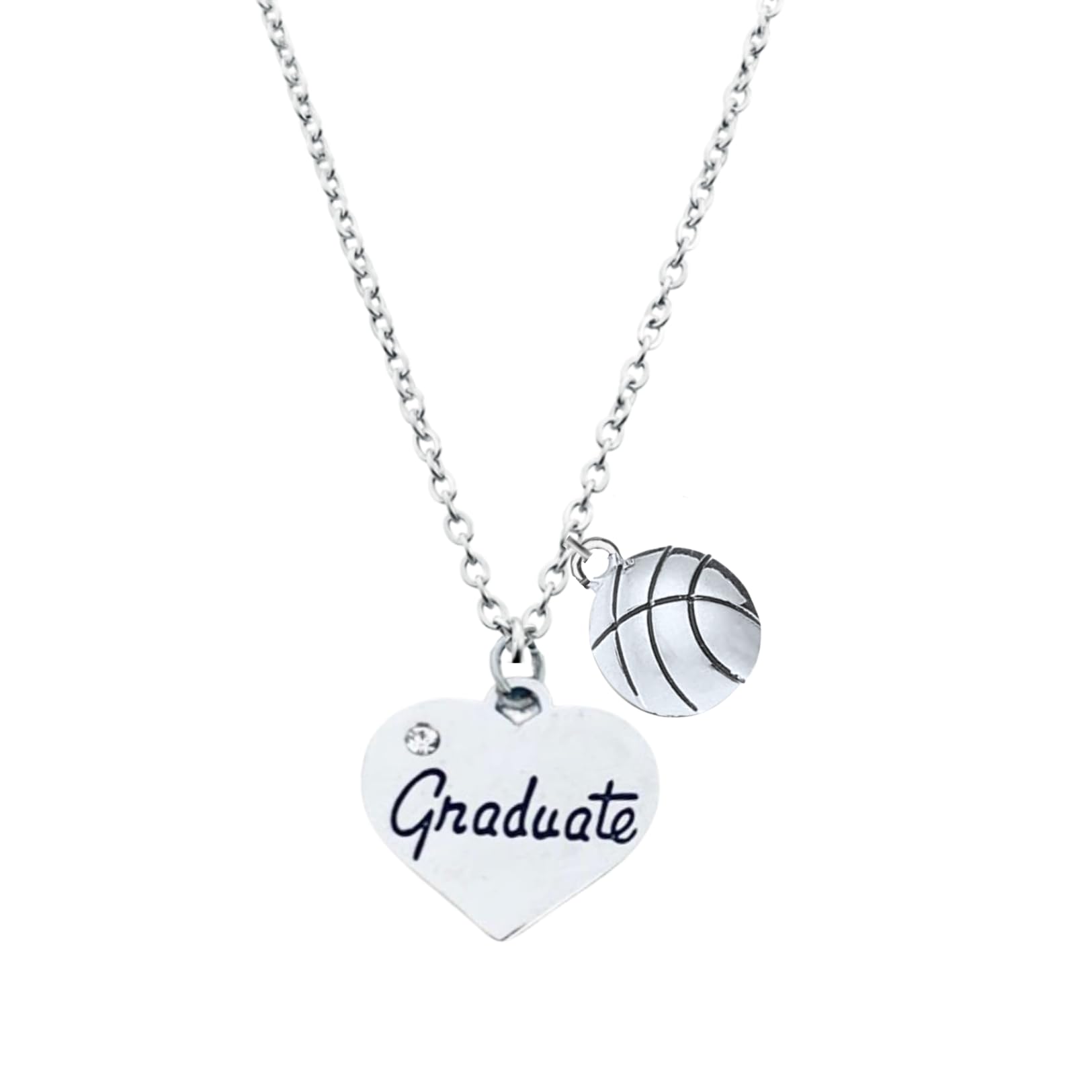 2025 Graduation Necklace - Elegant Sports Themed Jewelry for Graduates, Perfect Class of 2025 Gift for Her/Him | Ideal for Commencement Ceremonies, Graduation Parties & Yearbook Photos