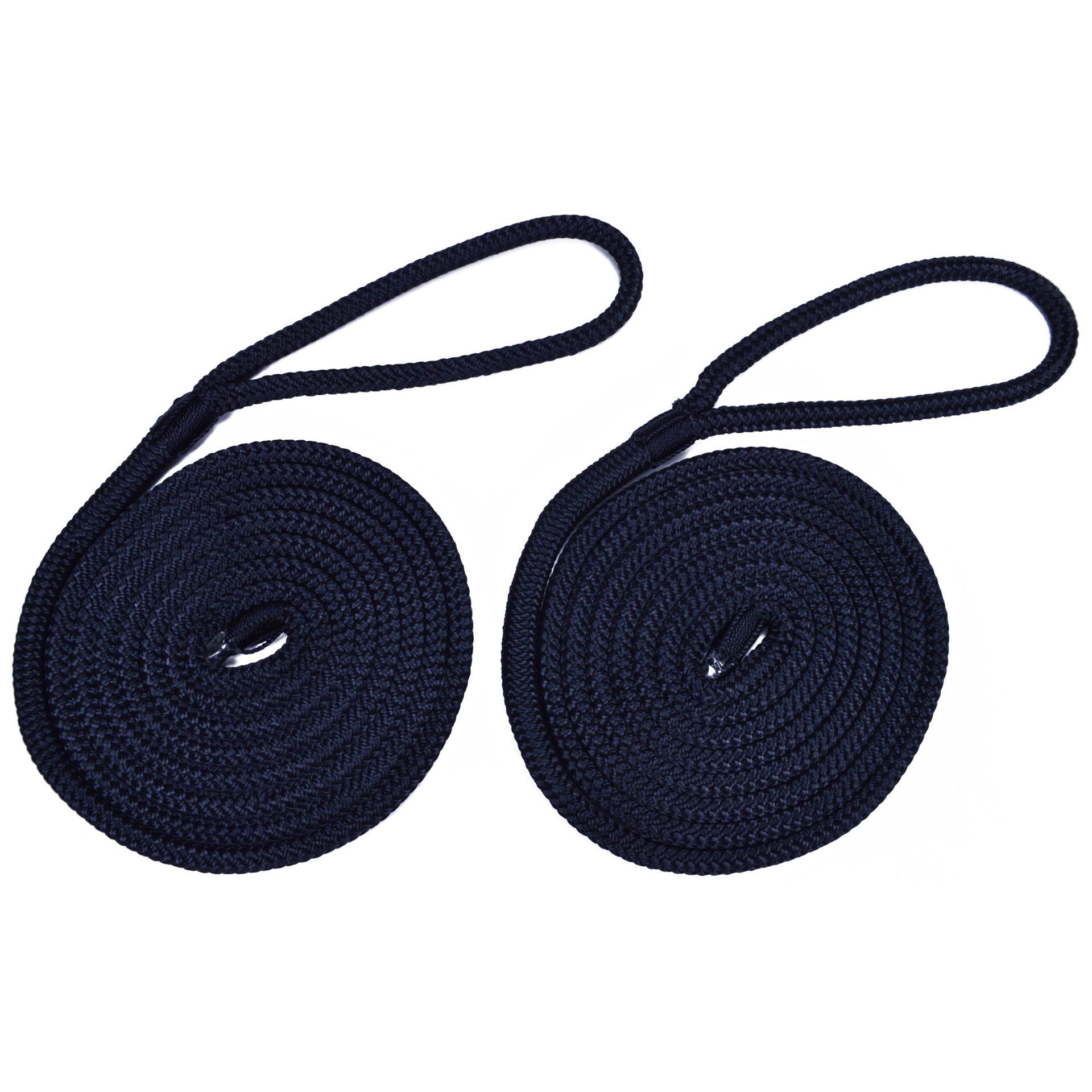 1/4 Inch x 6 Feet Twisted Nylon Fender Lines - Premium Marine Boat Dock Bumpers for Yachts, Sailboats, and Docking Protection