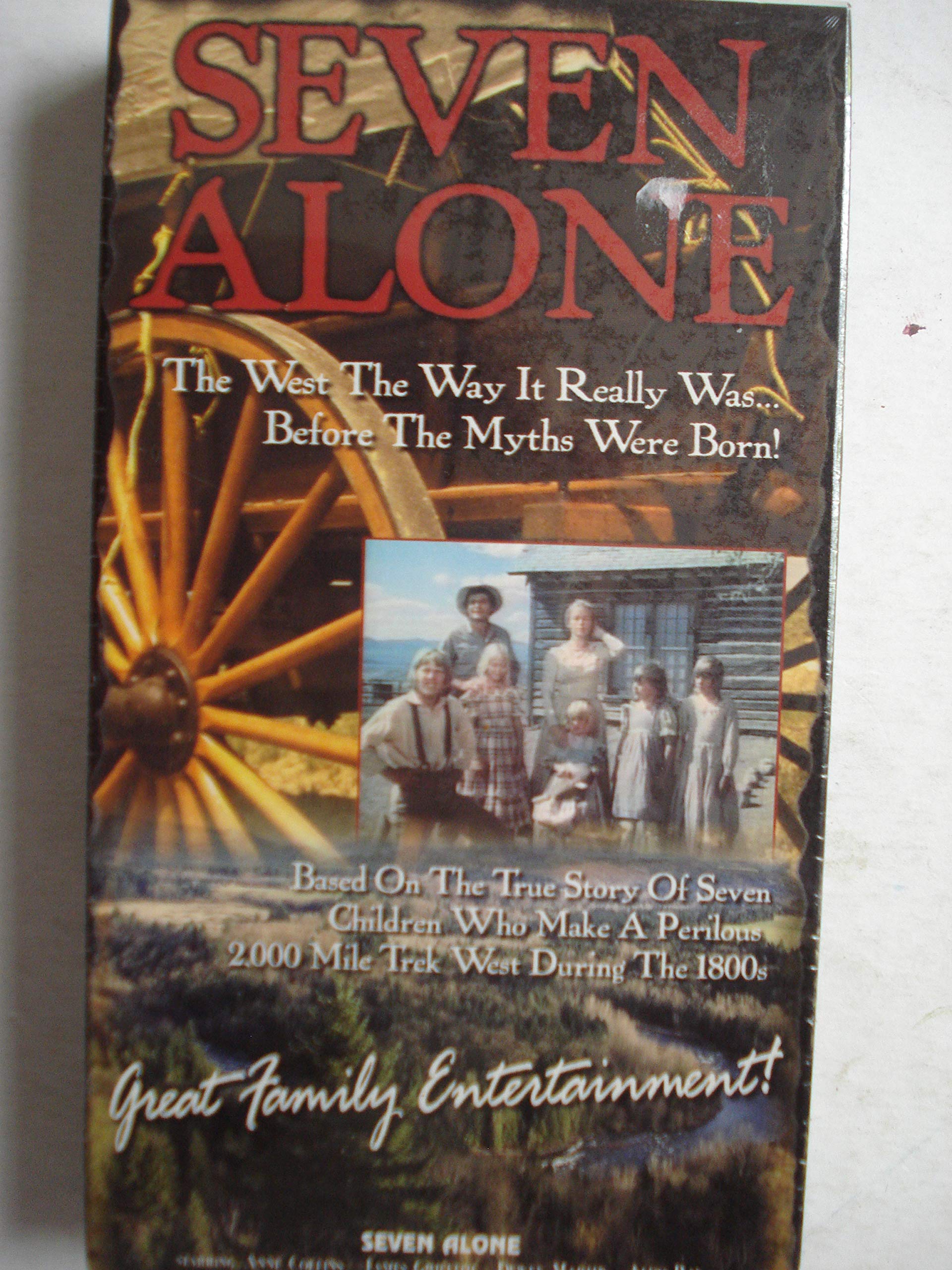 Seven Alone VHS - Classic Family Adventure Movie for Kids & Parents - Perfect for Movie Nights & Nostalgic Collectors