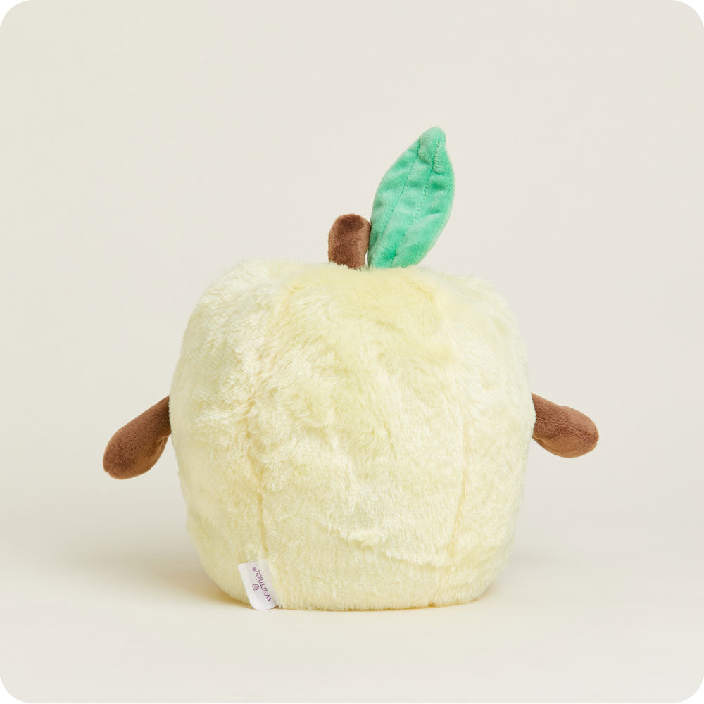 Golden Apple Warmies - Microwaveable Heating Plush for Pain Relief & Comfort - Perfect for Kids, Adults & Seniors - Use for Cramps, Muscle Aches & Stress Relief at Home or Office