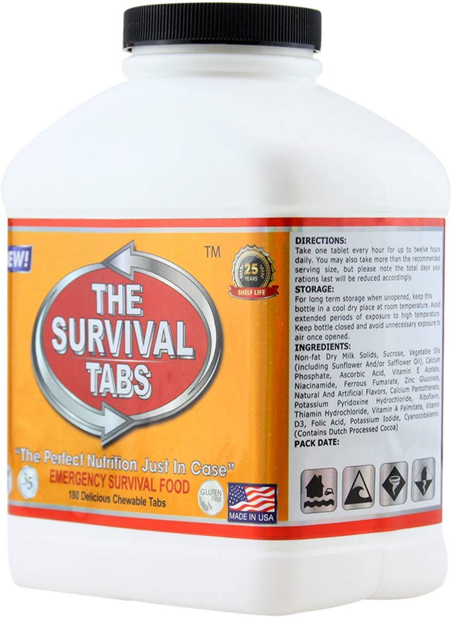 Emergency Survival Food Kit - 15-Day Supply of Chocolate & Nutrient-Rich Bars for Earthquake Preparedness | Perfect for Home, Office & Outdoor Emergency Kits