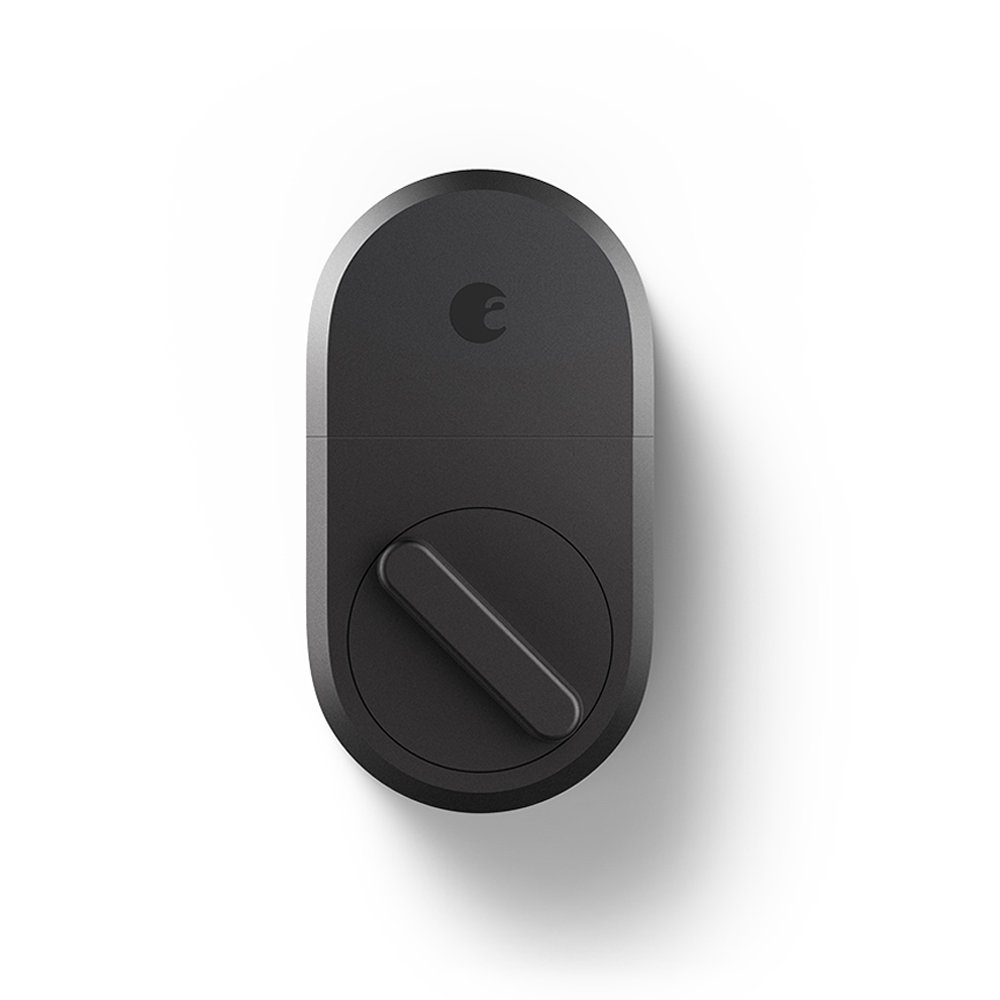 August Home Smart Lock - Keyless Entry with Smartphone App - Dark Gray Smart Door Lock for Secure & Convenient Home Access