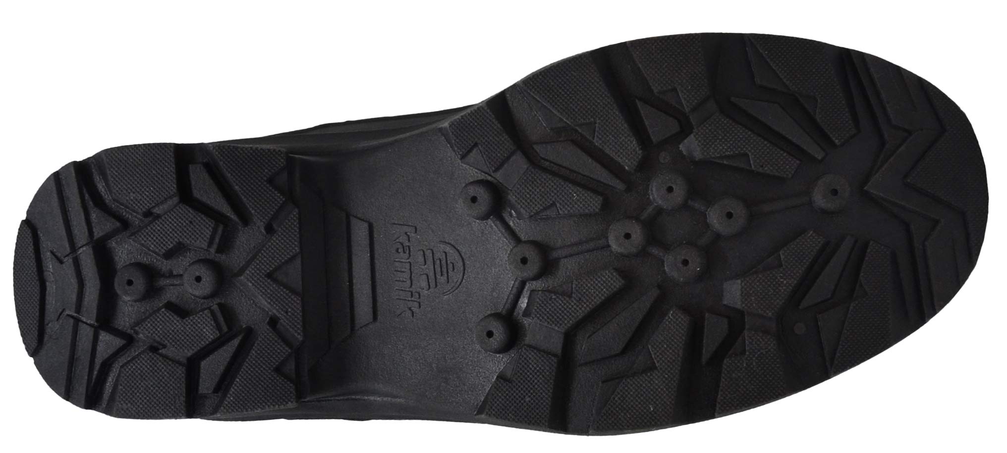 Kamik Nation Plus Leather Snow Boots for Men - Thermal & Waterproof Winter Boots - Perfect for Snow Hiking, Ice Fishing & Cold Weather Outdoor Activities