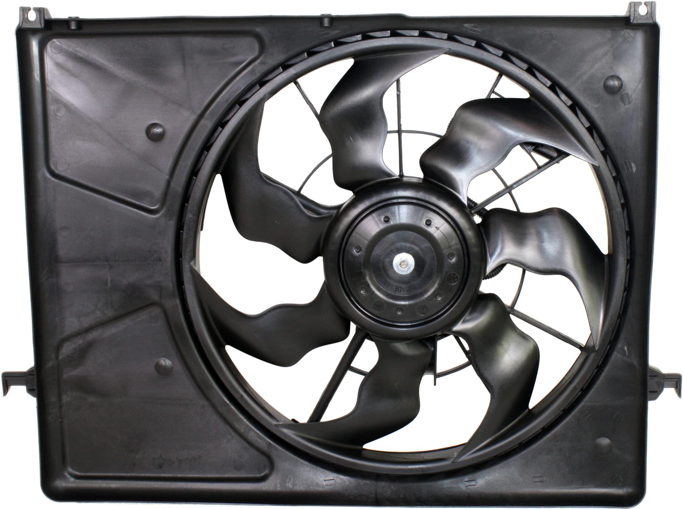 Go-Parts - Replacement Radiator Fan Assembly for 2006-2008 Hyundai Sonata 3.3L V6 Engine - Perfect Cooling Solution for Summer Driving & AC Performance