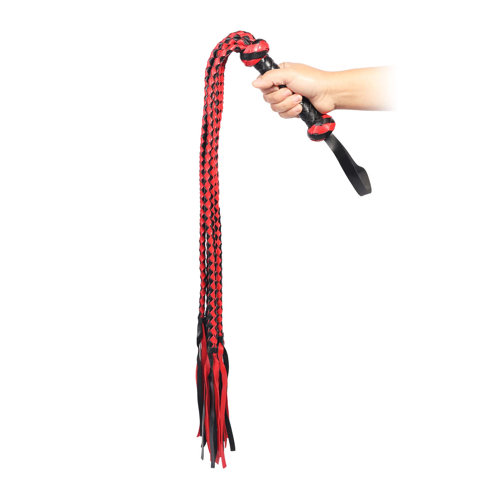 Premium BDSM Spanking Paddle with Bondage Restraints & Flogger - Adult Sex Toy for Couples Play, BDSM Scenes, and Sensual Exploration