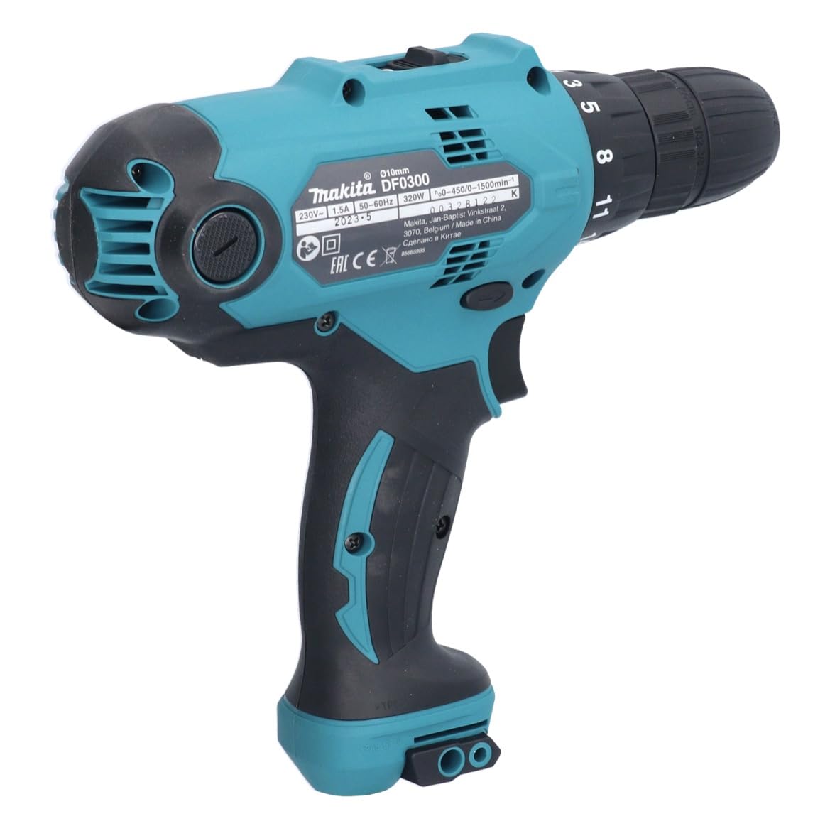 MAKITA DF0300 320W Electric Screwdriver Drill with 10mm Chuck - Perfect for DIY Projects, Home Repairs & Professional Construction Work
