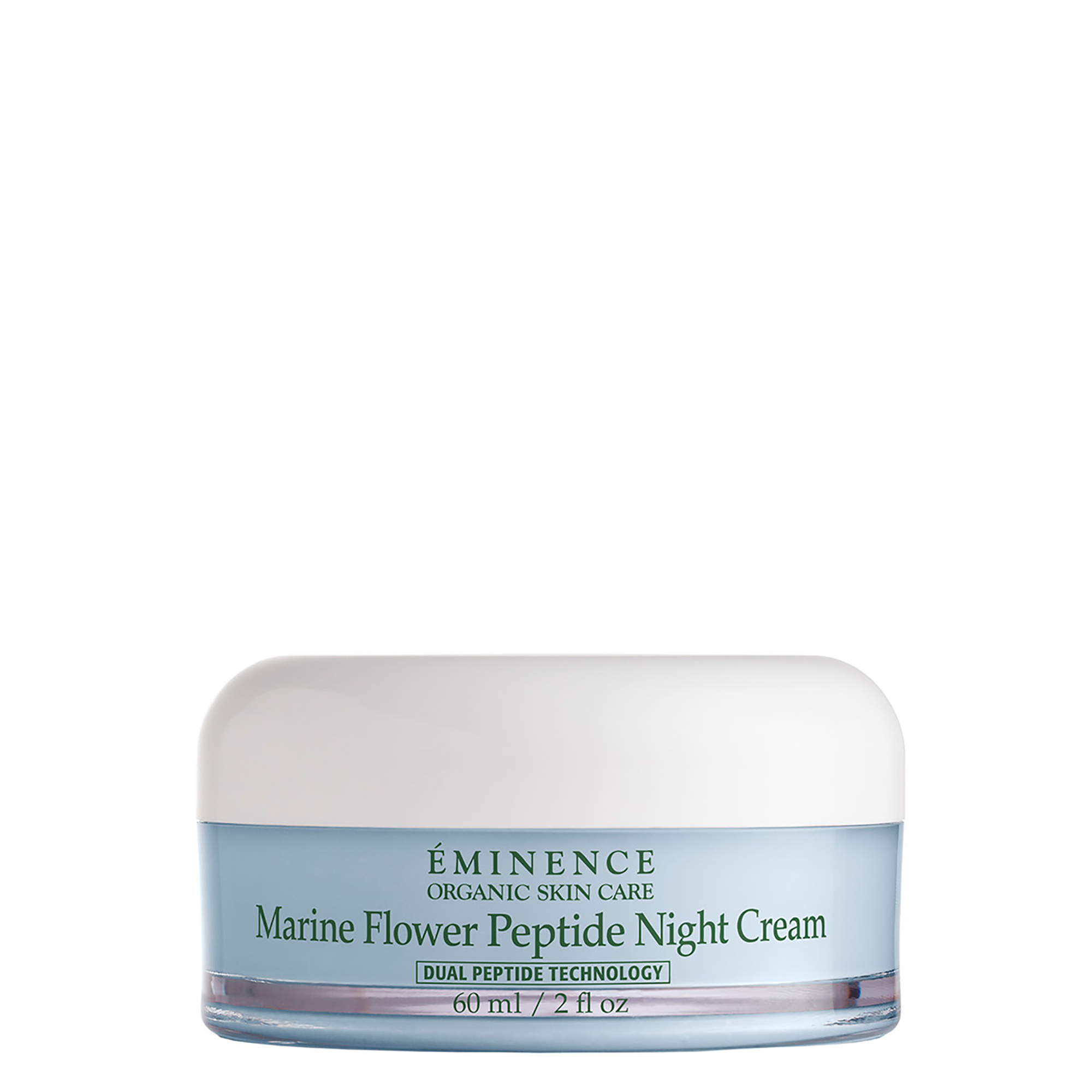 Eminence Organics Marine Flower Peptide Night Cream - Anti-Aging, Hydrating & Firming Face Moisturizer for Women - Perfect for Nighttime Skincare Routine