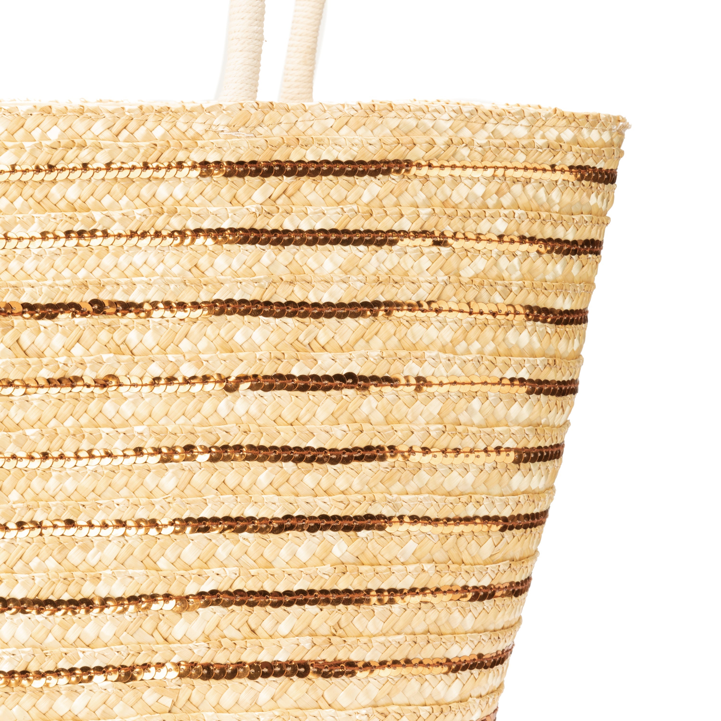 Goldie Woven Tote Bag for Women - Stylish & Durable Handbag for Work, Travel & Shopping - Perfect Everyday Carryall with Spacious Interior
