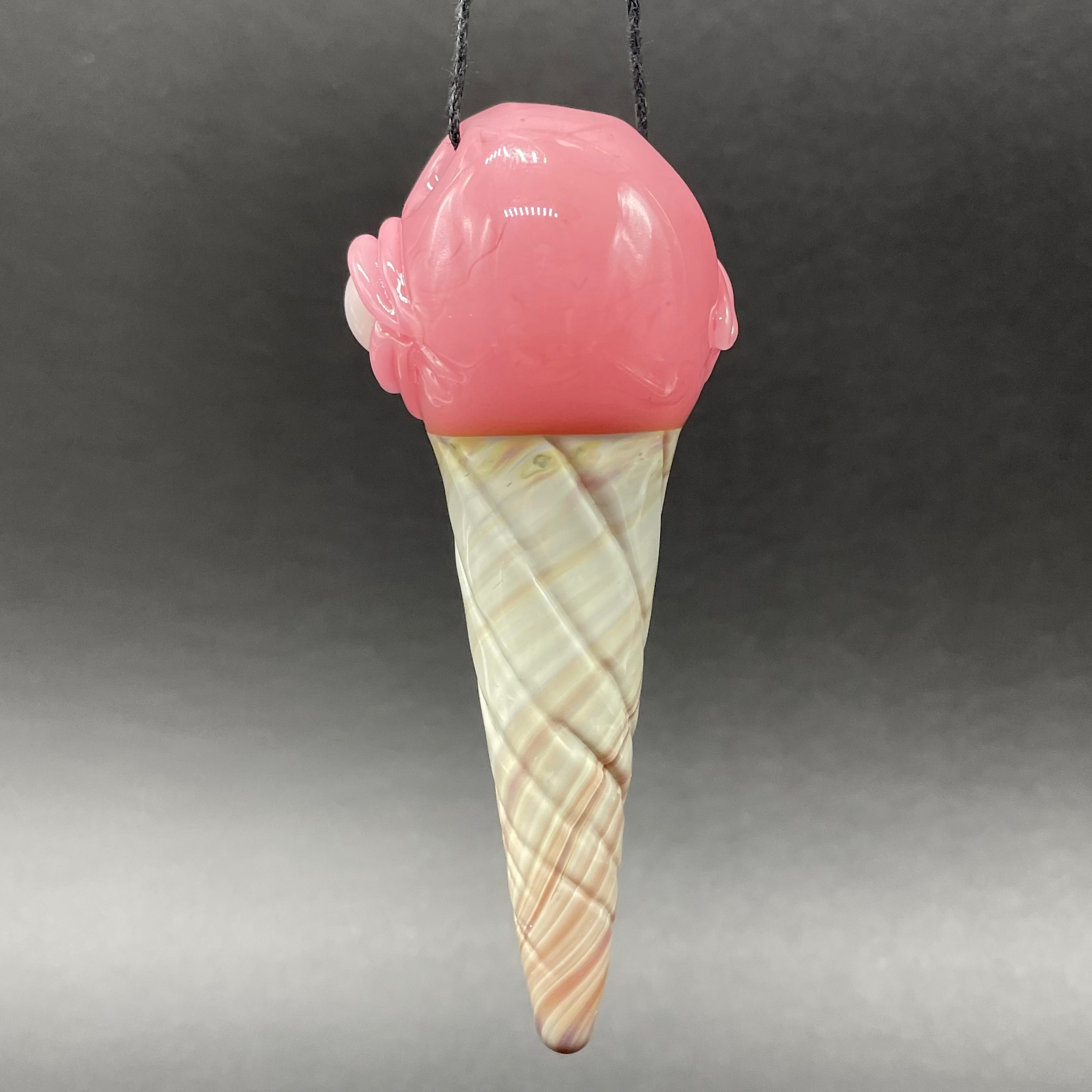 Stylish Ice Cream Cone Pendant Necklace - Cute & Trendy Jewelry for Women & Girls - Perfect for Summer Outfits, Parties & Gifts