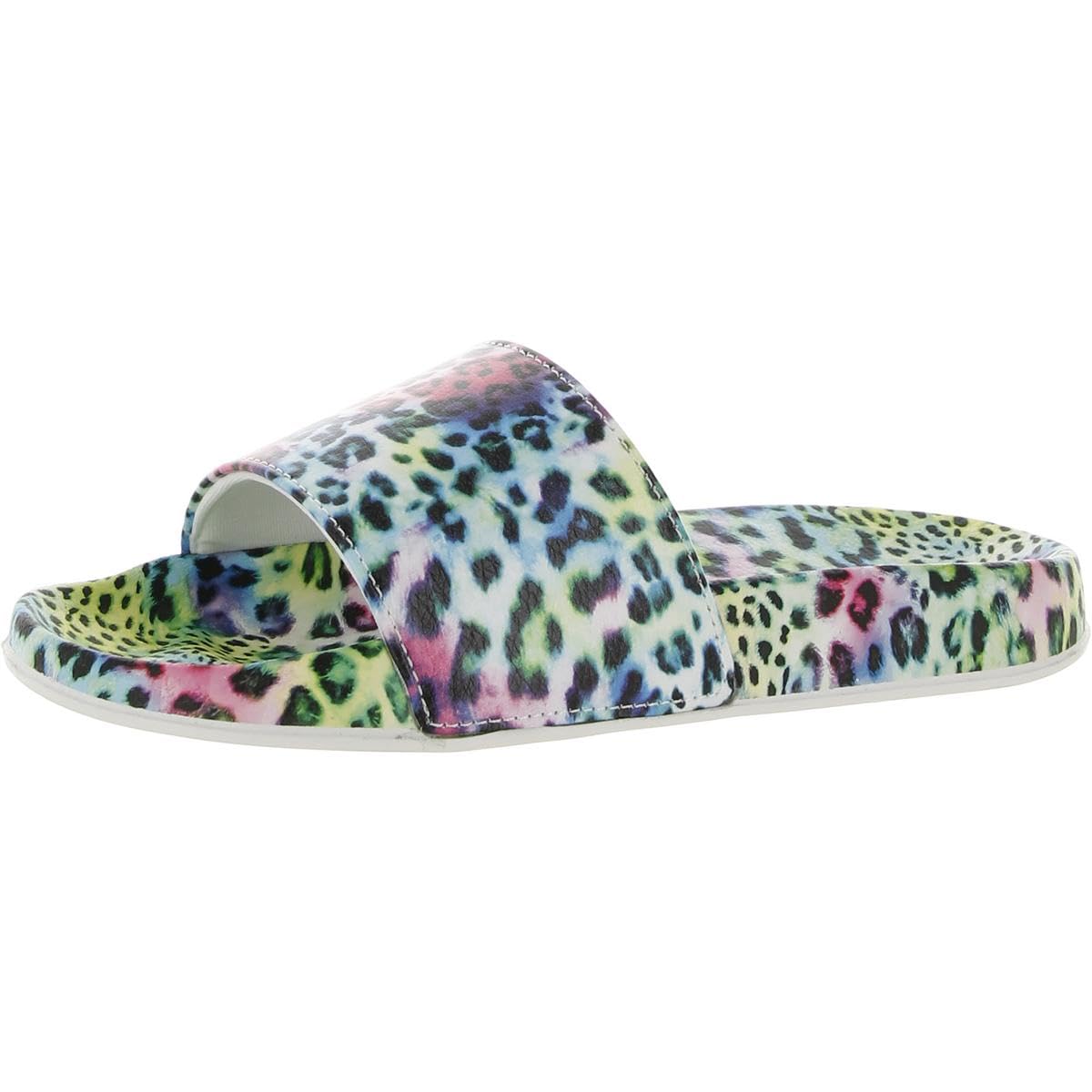 MUK LUKS Women's Comfortable Pool Party Slide Sandals - Lightweight Summer Beach Slides for Women, Perfect for Poolside, Vacation, and Casual Outings