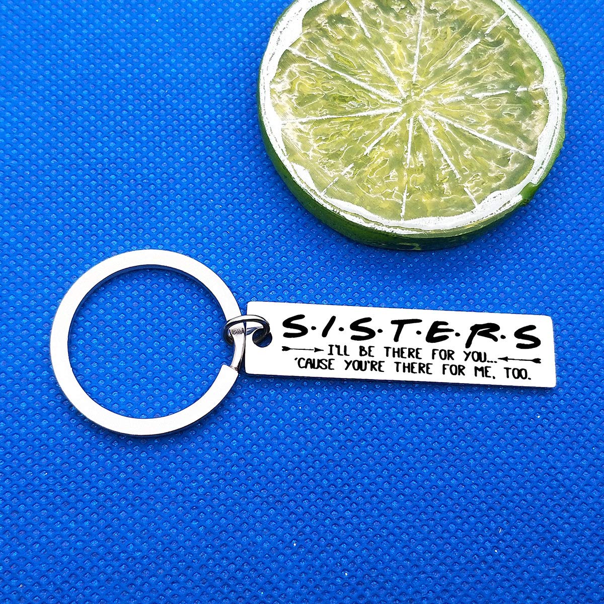 Best Sister Gifts - Friendship Keychain for Women 