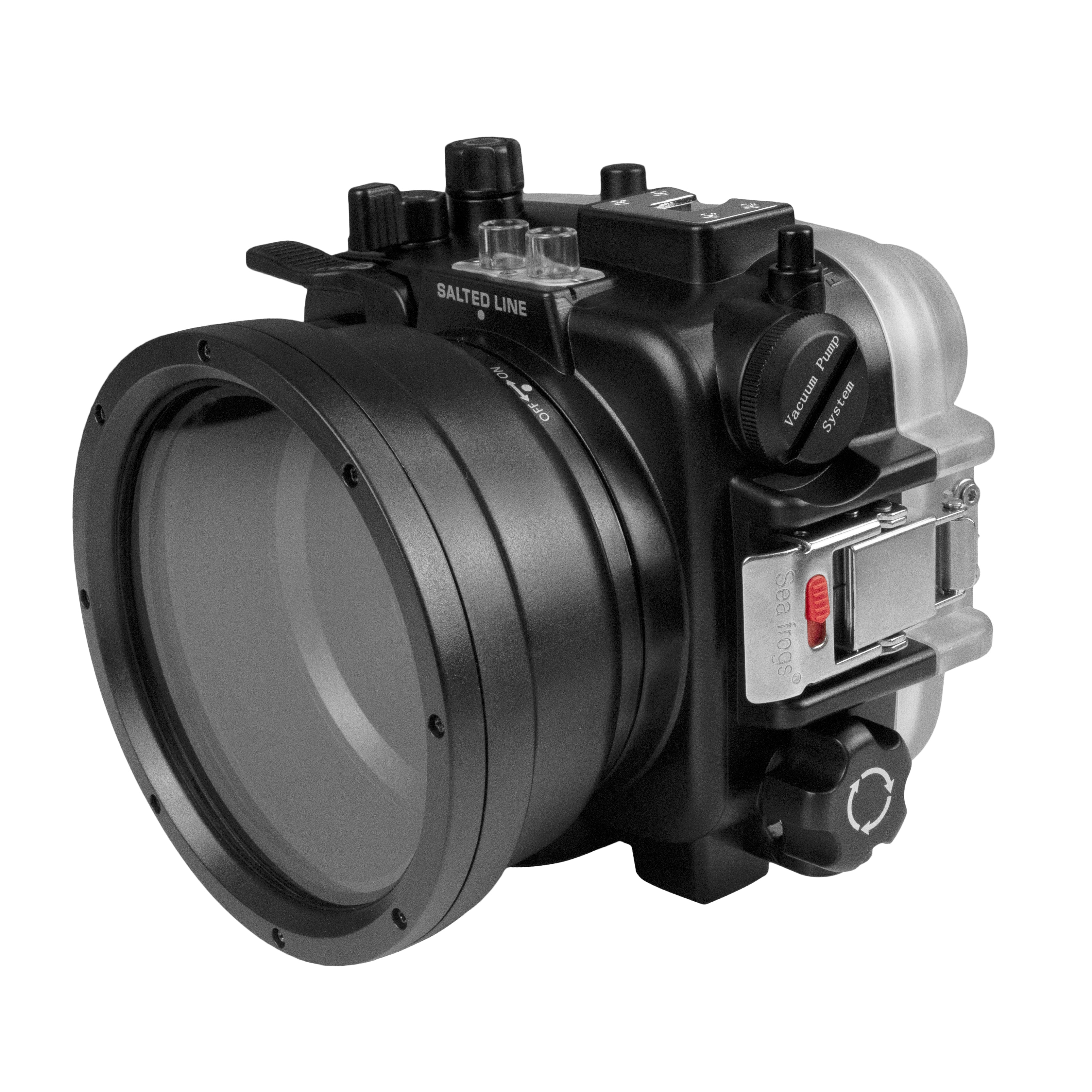 Waterproof Housing Case for Sony RX100 Series - 60M/195FT Depth Rating, Saltwater Resistant with 6