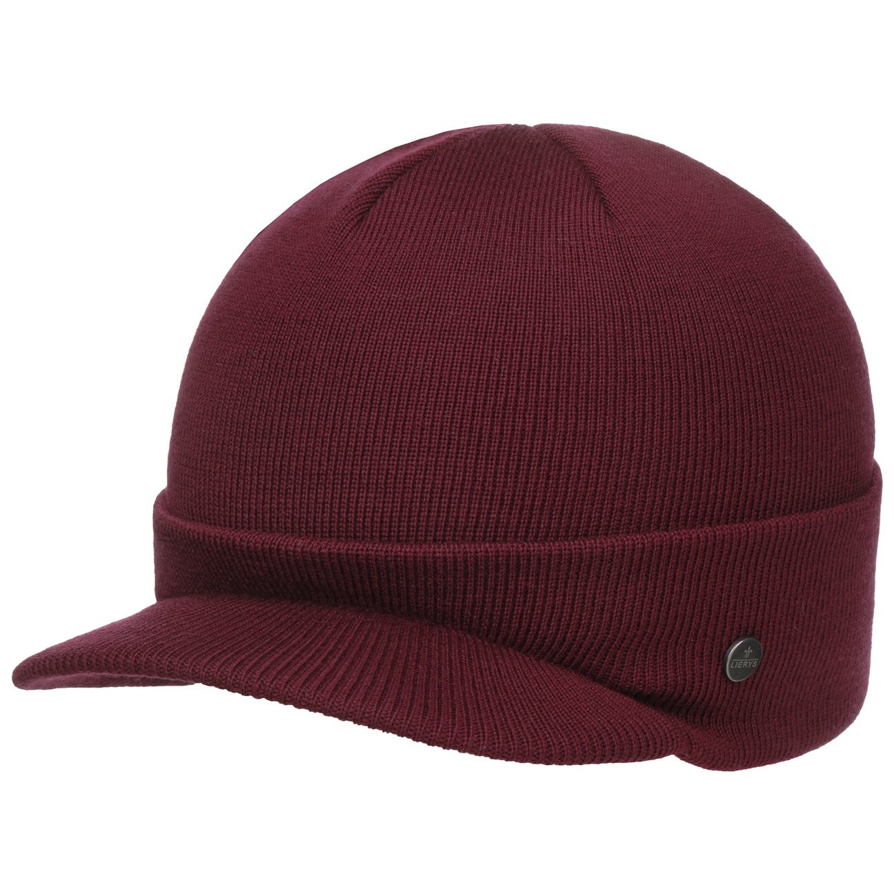 Lierys Premium Fine Merino Wool Knit Beanie - Soft & Warm Winter Hat for Men & Women - Perfect for Skiing, Hiking & Outdoor Activities