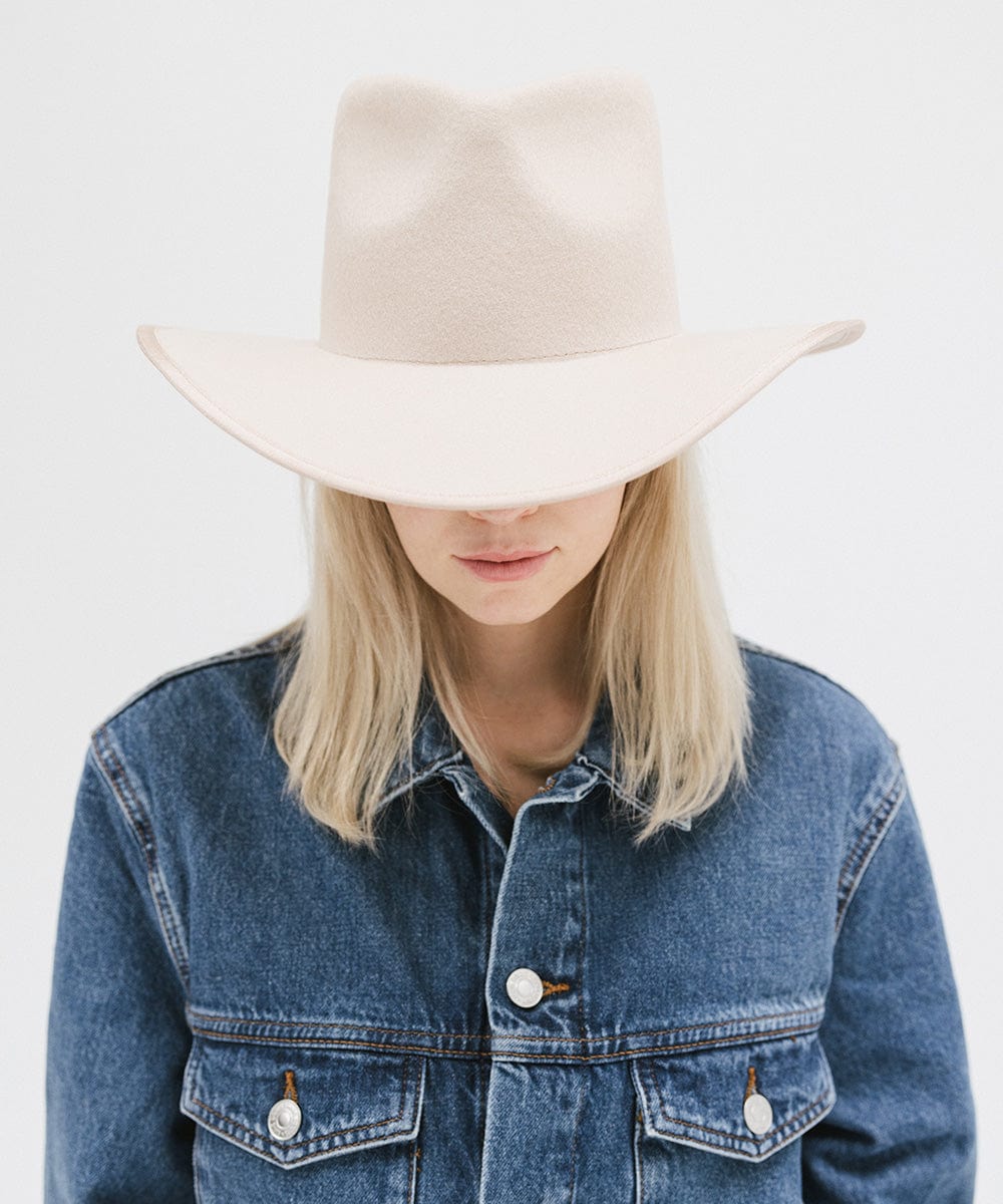 June Rancher Cowboy Hat for Men & Women - Western Style Sun Protection Outdoor Riding Hat - Perfect for Rodeo, Horseback Riding, and Country Music Festivals
