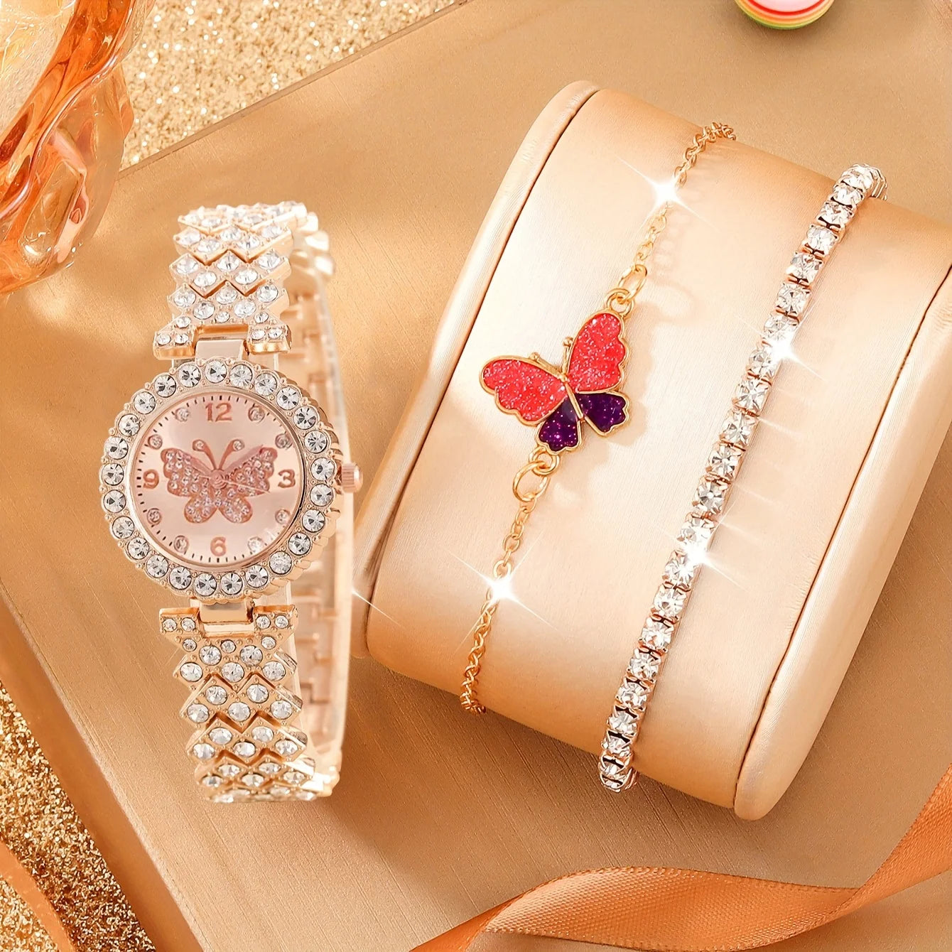 Exquisite Diamond Jewelry Gift Set for Women - Perfect for Anniversaries, Birthdays & Special Occasions