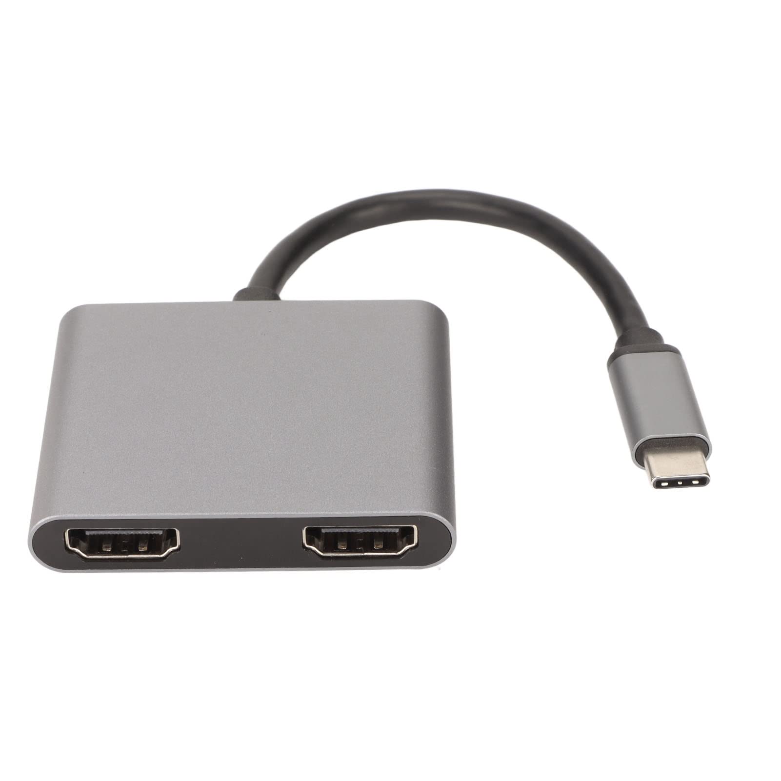 Vbestlife USB C to HDMI Multiport Adapter with Dual 4K 60Hz Output - Type C to HD Multimedia Interface Converter for MacBook Pro/Air, iPad Pro, Chromebook - Perfect for Home Office, Gaming & Presentations