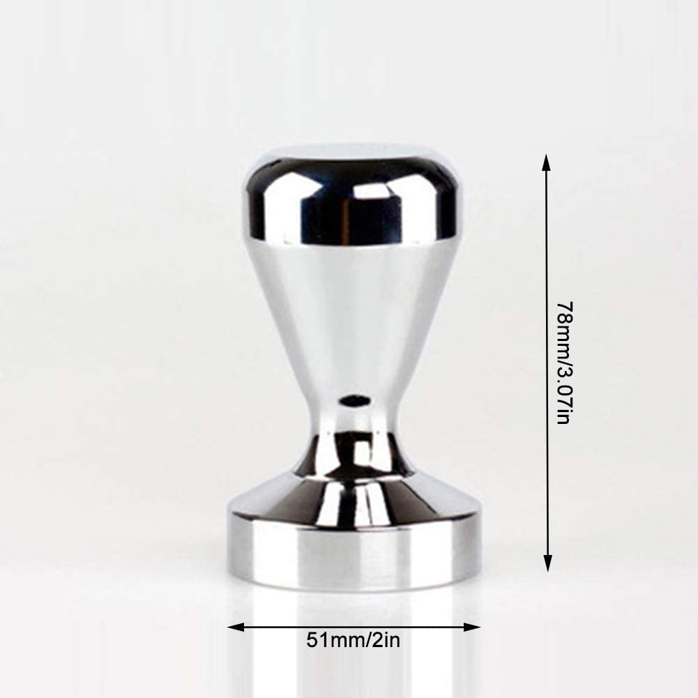 51mm Coffee Tamper - Handmade Espresso Press Powder Hammer for Barista Tools & Accessories - Perfect for Home Brewing & Cafe Use
