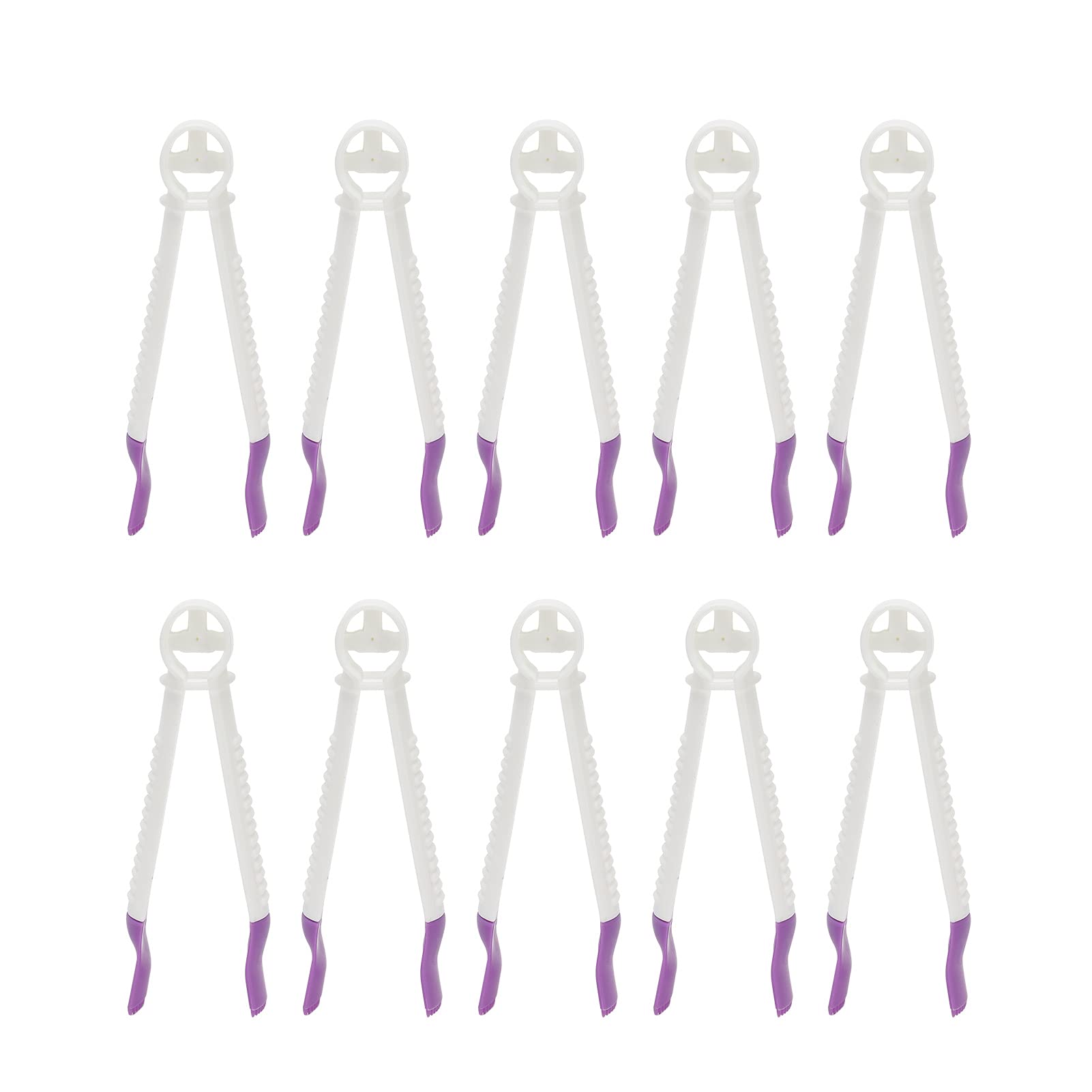 10pcs Lace Cake Clips for Home Baking & Cake Decorating - Perfect for Wedding, Birthday, and Party Cake Designs