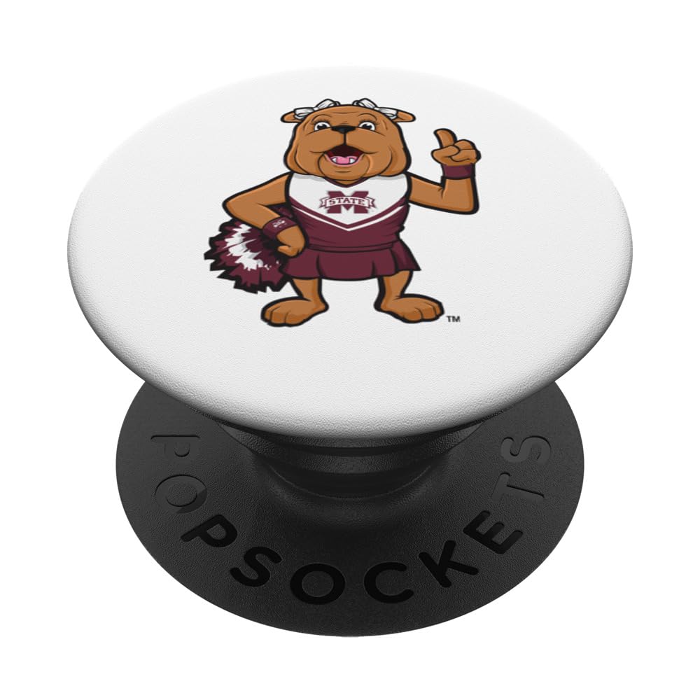 Mississippi State University Bulldogs Fan Gear - Official Apparel & Adhesive PopSockets PopGrip for Phones | Perfect for Game Day, School Spirit & Everyday Use