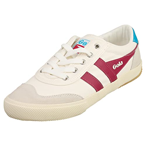 Off White Fuchsia Lagoon