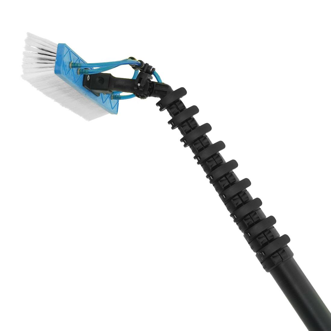 Premium PWP High Modulus Carbon Fiber Water Fed Pole - Lightweight Telescopic Window Cleaning Pole for High Rise Buildings & Hard-to-Reach Areas