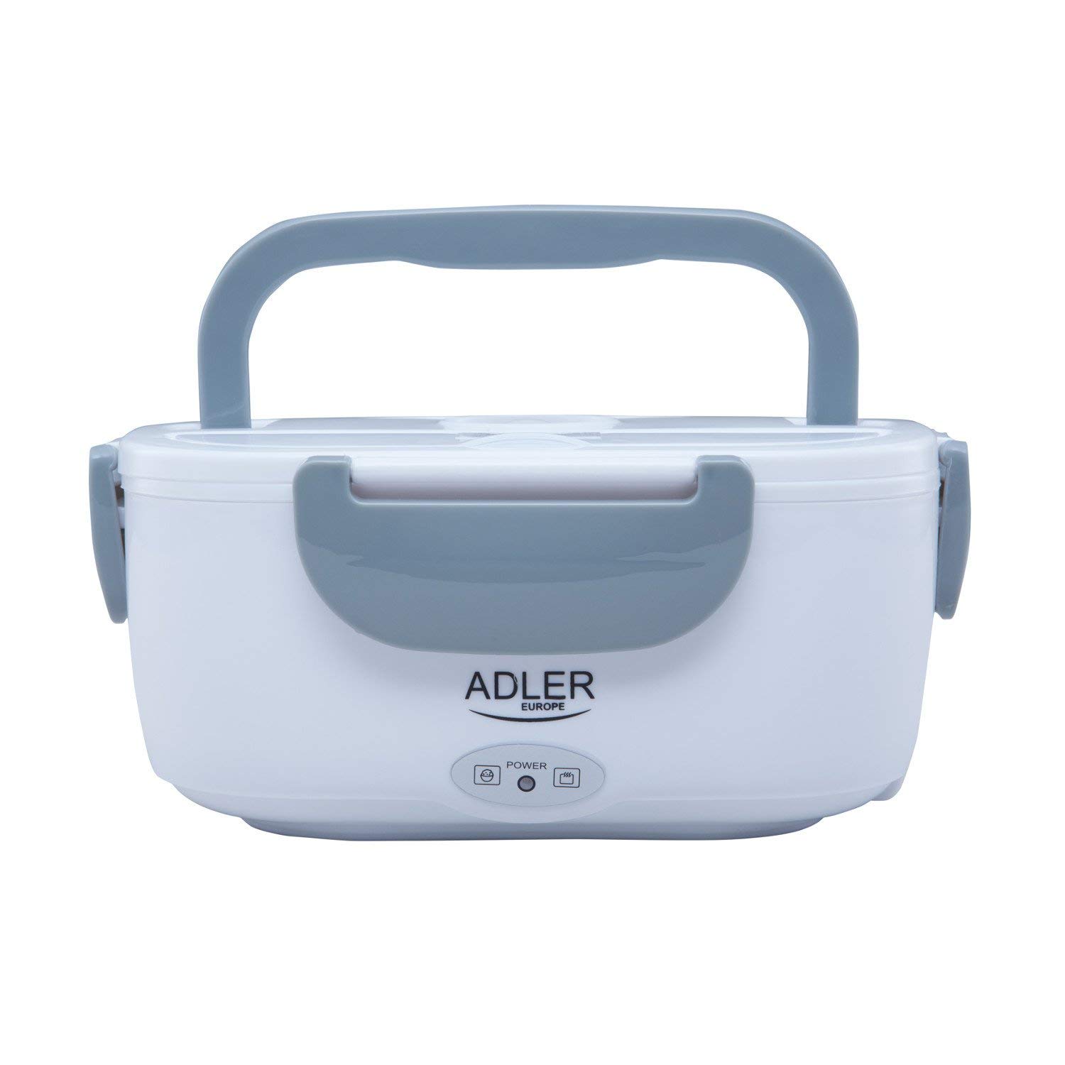 Adler Insulated Electric Grey Lunch Box with Adjustable Strap - Perfect for School, Work & Picnics - One Size Fits All, Multi-Color Design