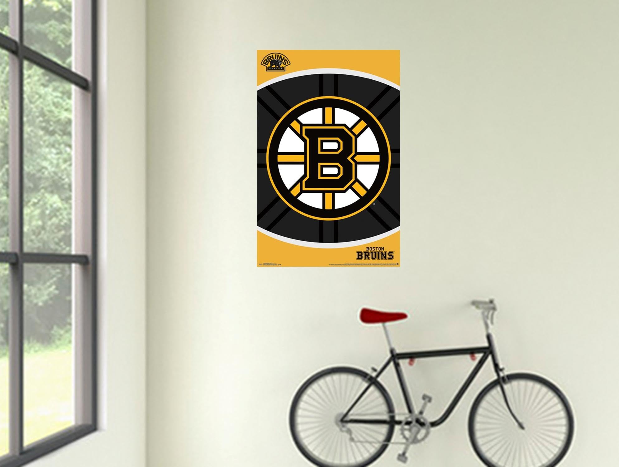 BuyArtForLess AC FP13638 Yellow Poster - Vibrant Wall Art for Home, Office & Classroom Decor