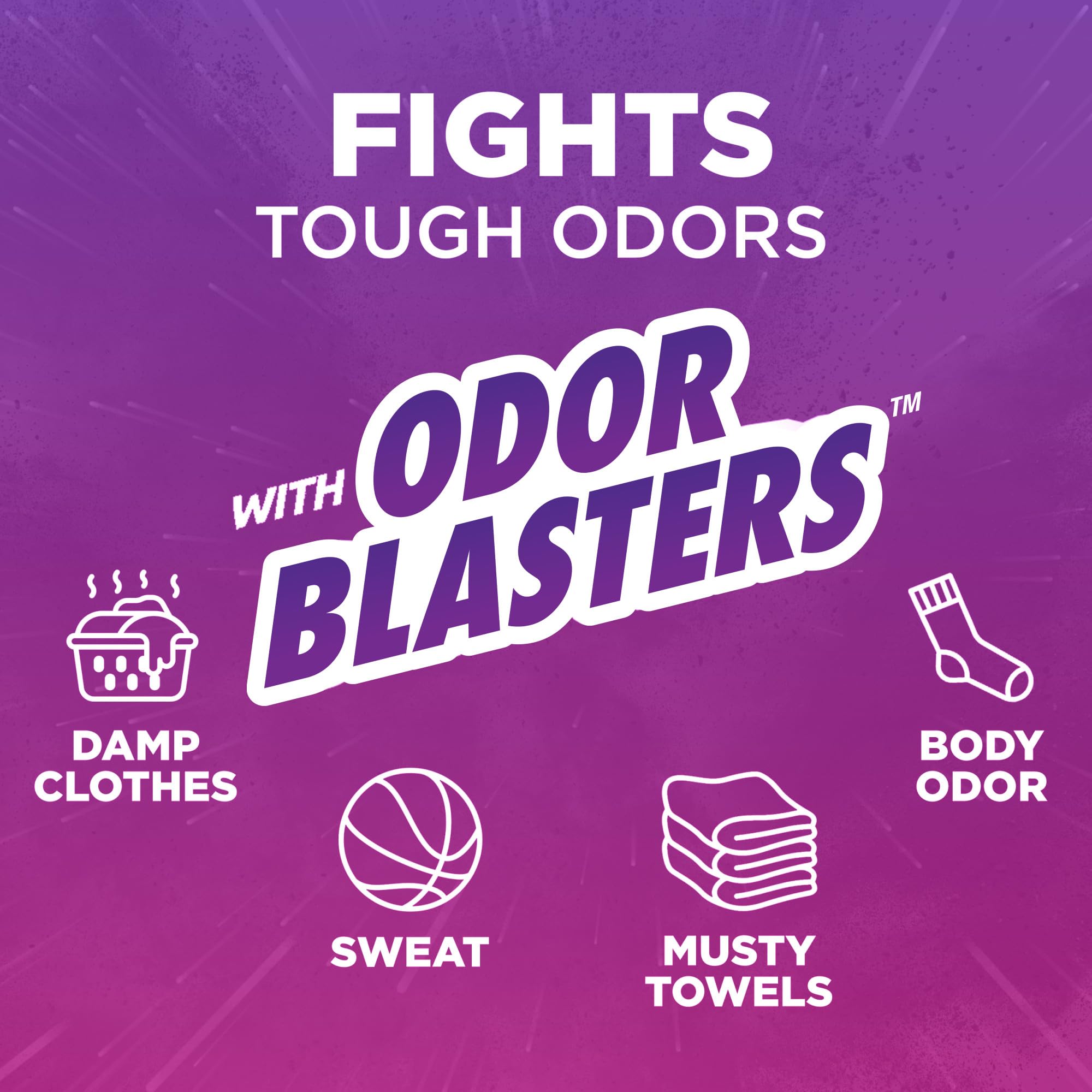 ARM & HAMMER Odor Blasters In-Wash Scent Booster, Fresh Botanical - 24 Oz | Laundry Detergent Enhancer for Long-Lasting Fragrance | Perfect for Gym Clothes, Workout Gear & Musty Fabrics