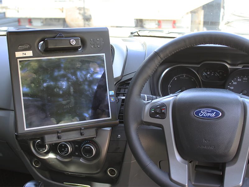 Industrial Evolution InDash Mount for Ford Ranger T6 (2011-2015) - Universal Car Phone Holder with Anti-Slip Grip, Perfect for GPS Navigation & Hands-Free Driving