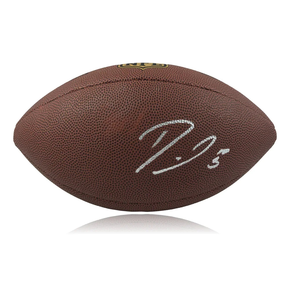 Darius Leonard Autographed Indianapolis Colts Football with JSA COA - Official NFL Collectible for Fans & Memorabilia Display