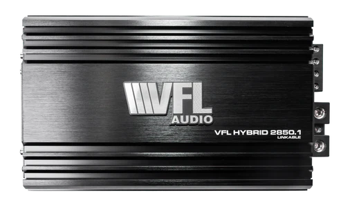 VFL Hybrid 2850.1 Car Audio Amplifier - 2850W High Power Mono Block Amp for Subwoofers | Perfect for Car Audio Systems & Bass Enthusiasts