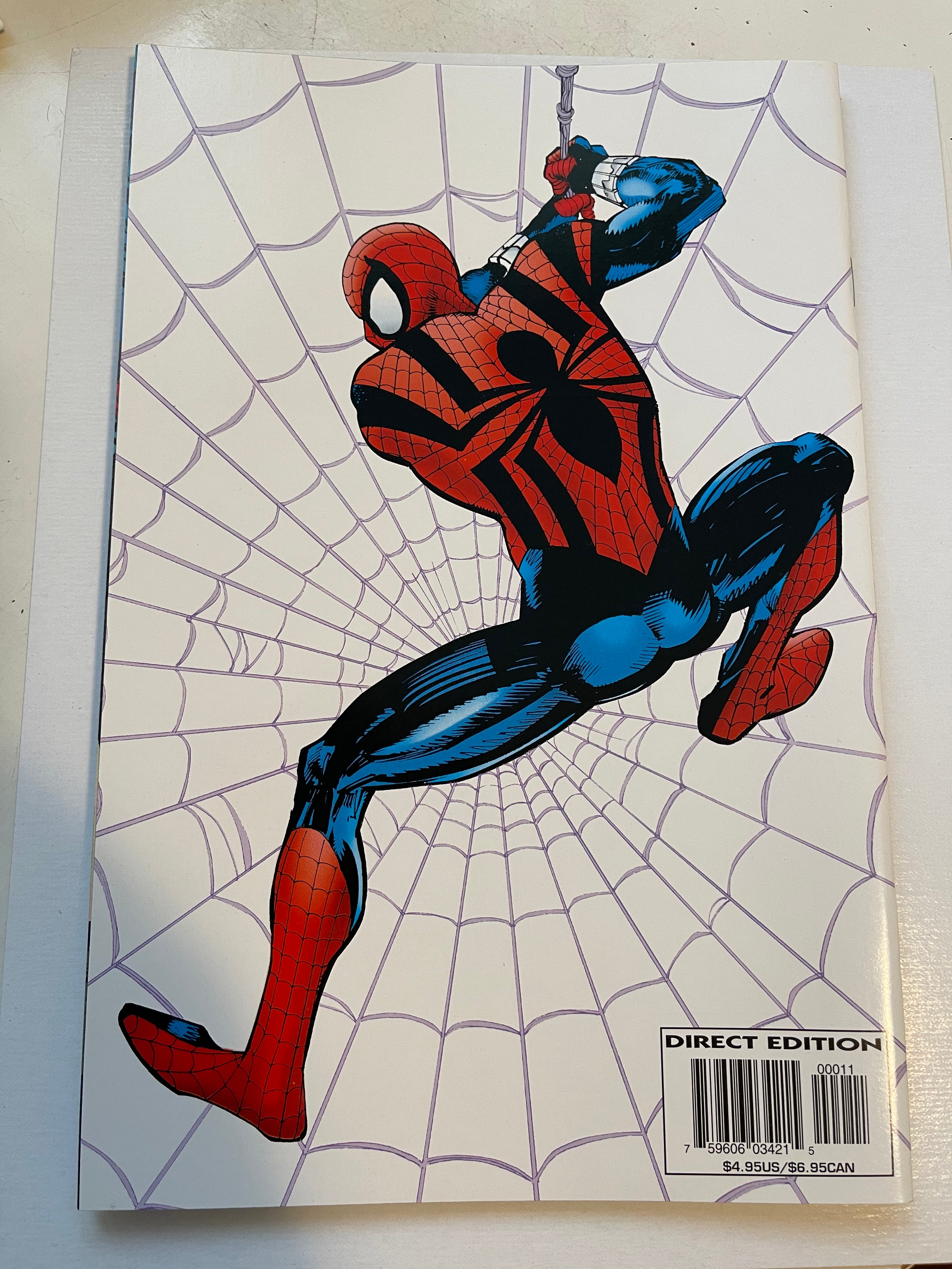 Spider-Man Giant Size #0 Hologram Cover Comic Book 1996 - Rare Collectible for Marvel Fans & Comic Enthusiasts | Perfect for Display, Gifts & Investment