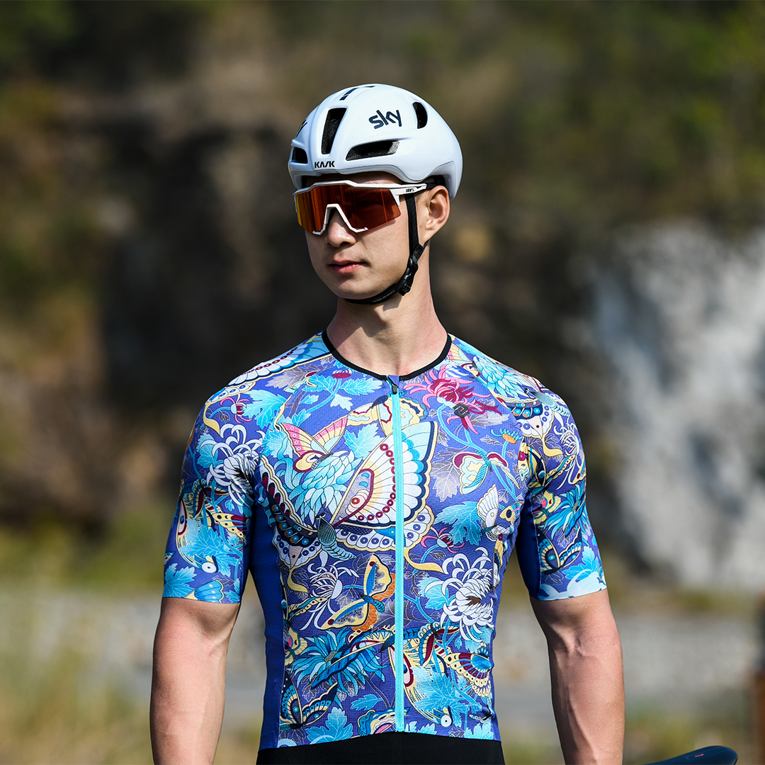 SEW FREE BUTTERFLY MEN'S JERSEY - Comfortable Breathable Knit Shirt for Casual Wear & Outdoor Activities