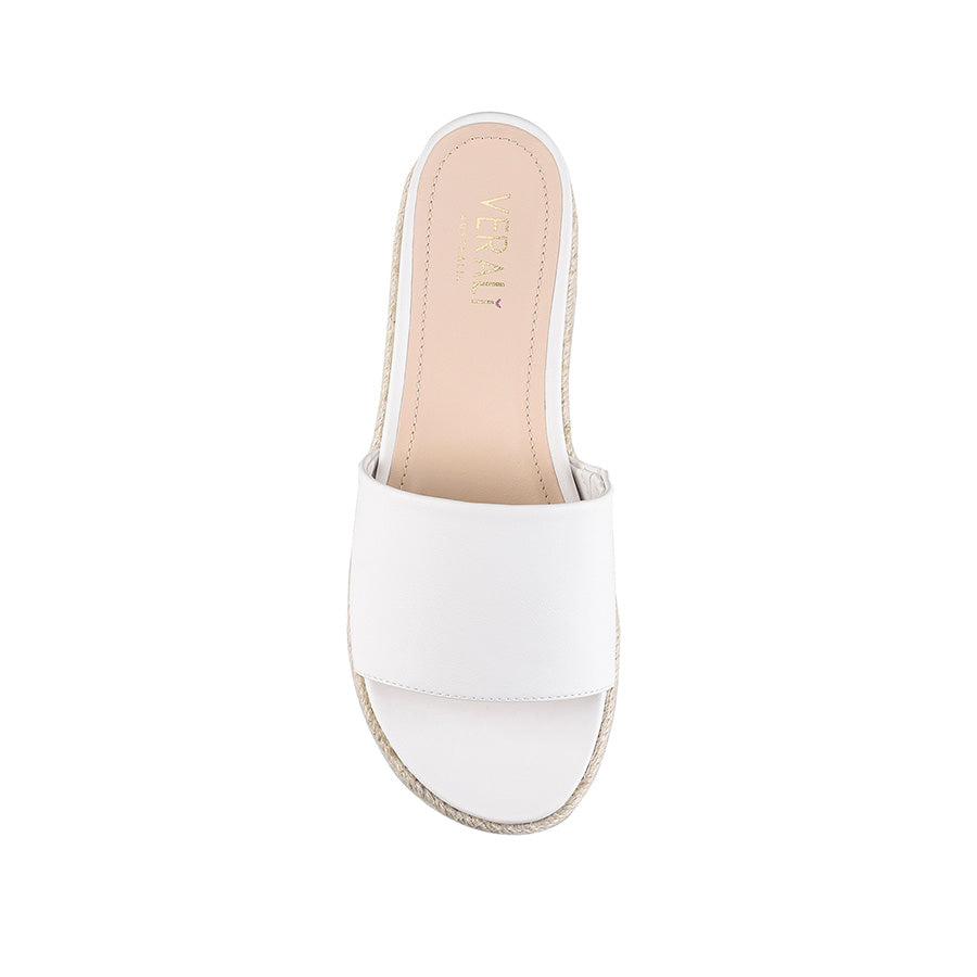 Declan Comfortable Footbed Slides - Soft White Smooth Sandals for Men & Women | Perfect for Beach, Pool, and Indoor Relaxation