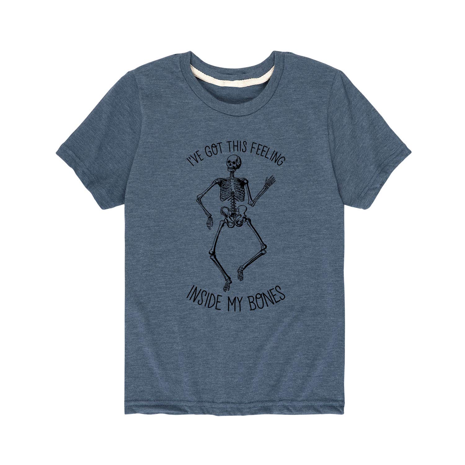 Youth Short Sleeve Graphic T-Shirt with 'Got This Feeling Inside My Bones' Print - Trendy Casual Tee for Music Lovers & Concert Goers - Perfect for Summer Outfits, Streetwear & Teen Fashion