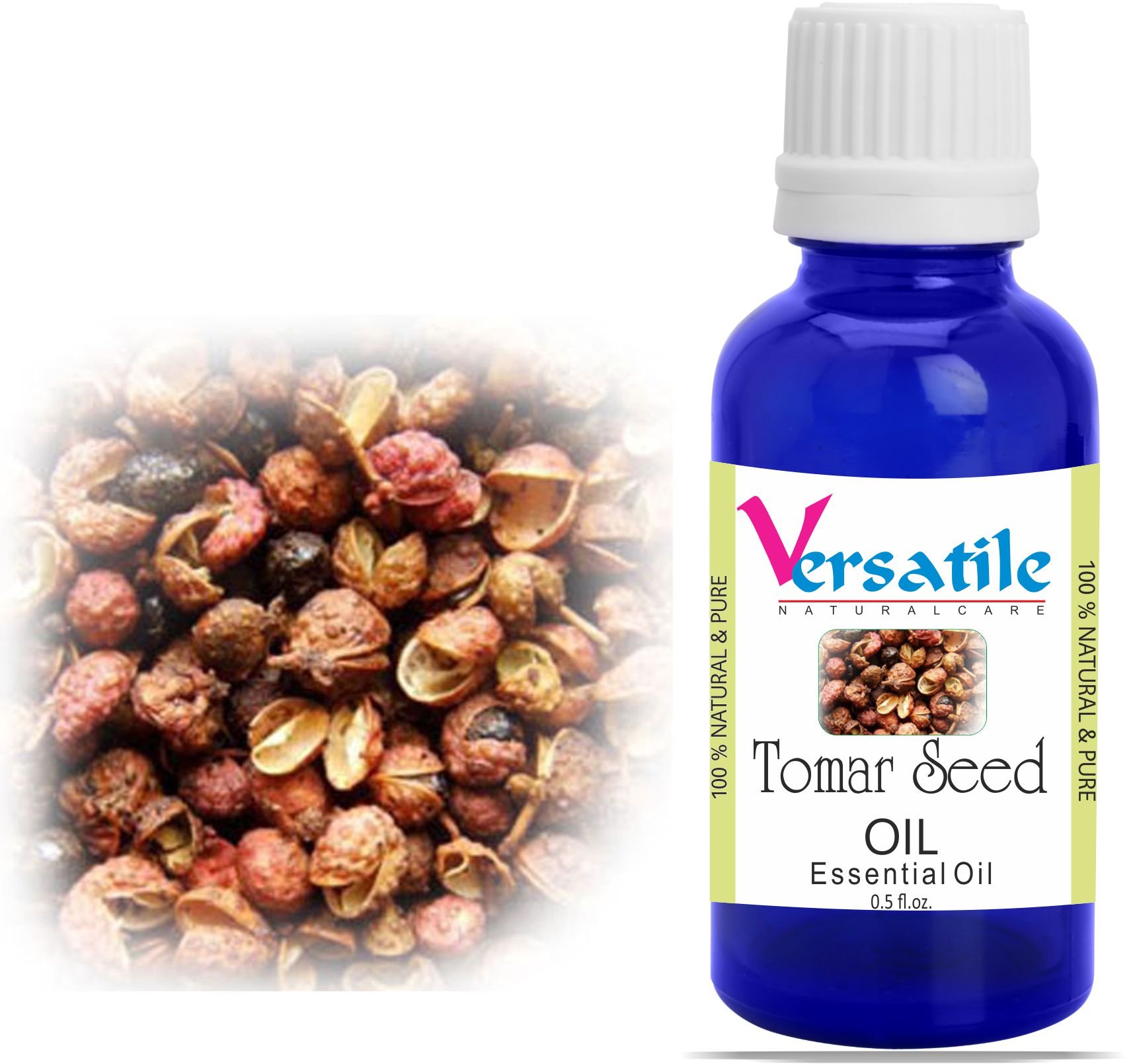100% Pure Natural Tomar Seed Essential Oil for Aromatherapy, Massage & Skin Care - 3ML to 1000ML Sizes - Perfect for Diffusers, DIY Beauty & Relaxation Therapy
