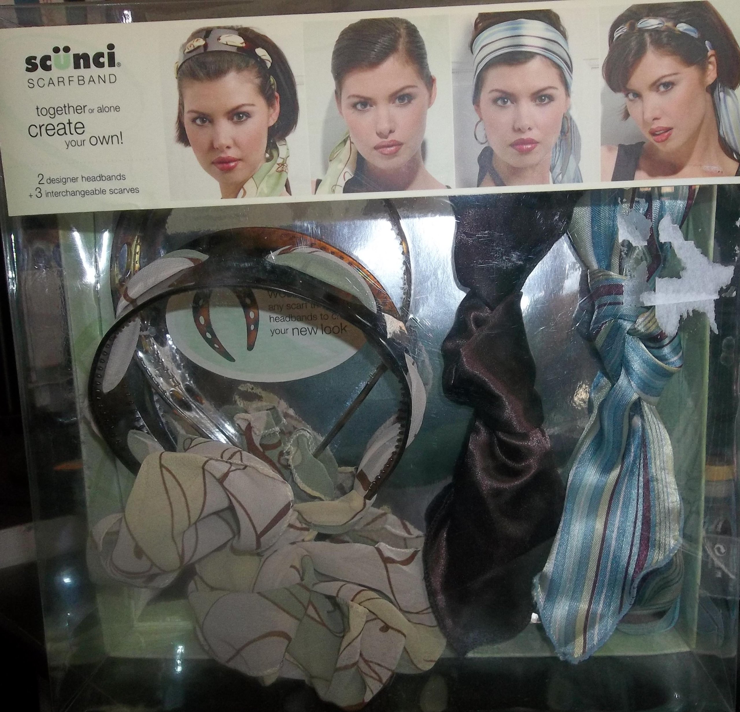 Premium ScarfBand Gift Box Set - Natural & Stylish Hair Accessories for Women | Perfect for Weddings, Parties & Everyday Fashion