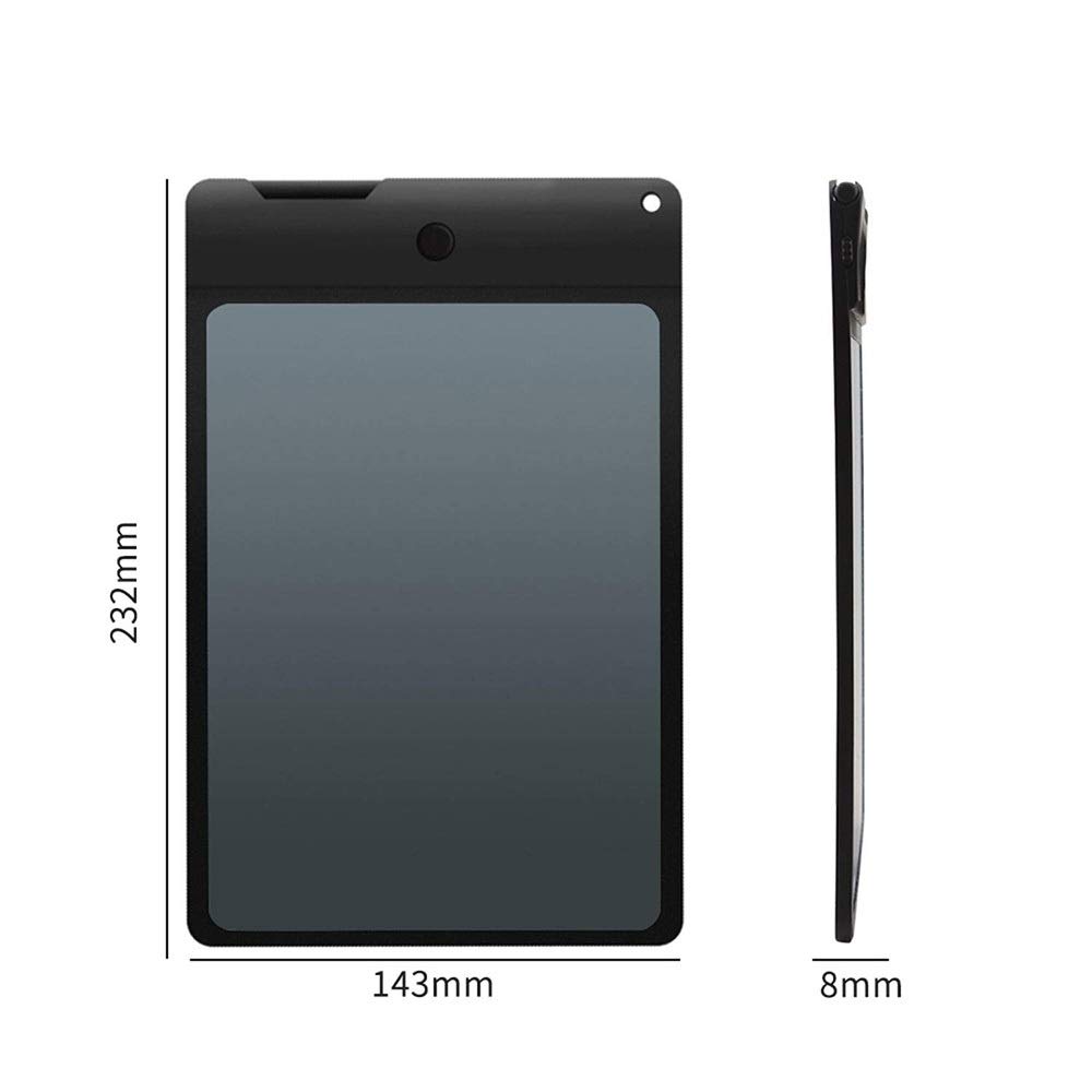 WSMLA 8.8 Inch LCD Writing Tablet - Digital Drawing Board with Transparent Screen & One-Touch Erase - Perfect for Kids Doodling, Office Notes, and Classroom Learning (Great Gift for Students & Artists)
