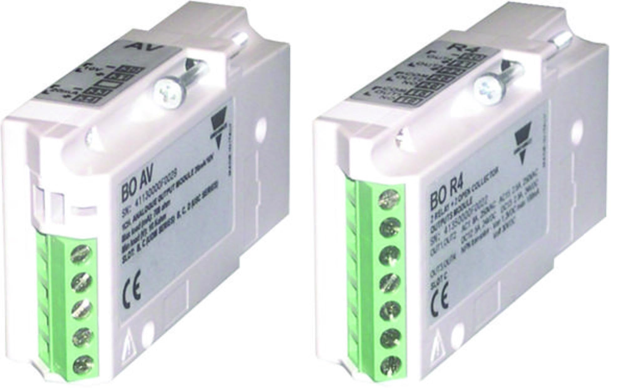 CARLO GAVAZZI BOAV 0-20mA 0-10V Analog Output Module - Industrial Automation & Process Control Signal Converter